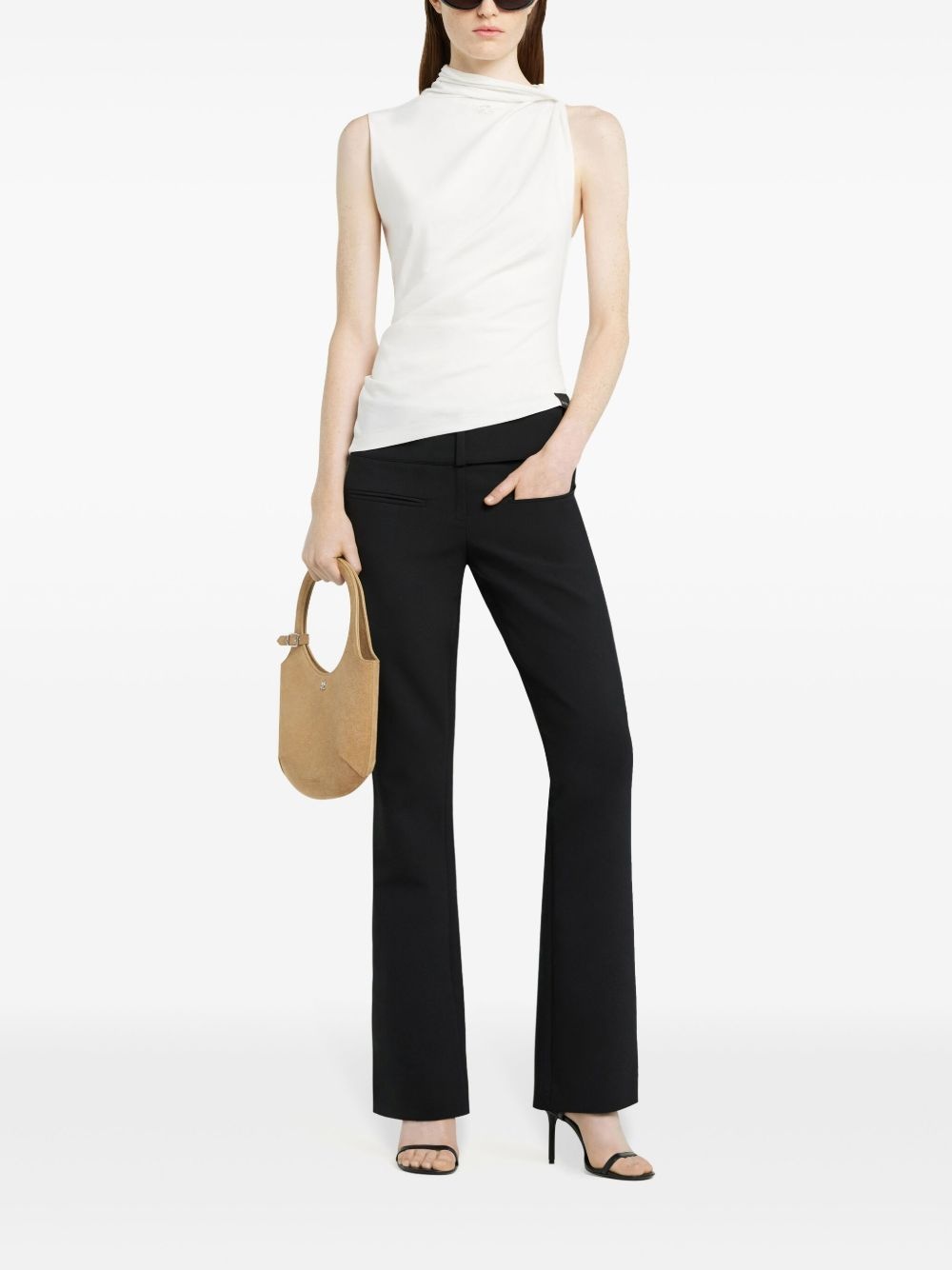 draped top - 2