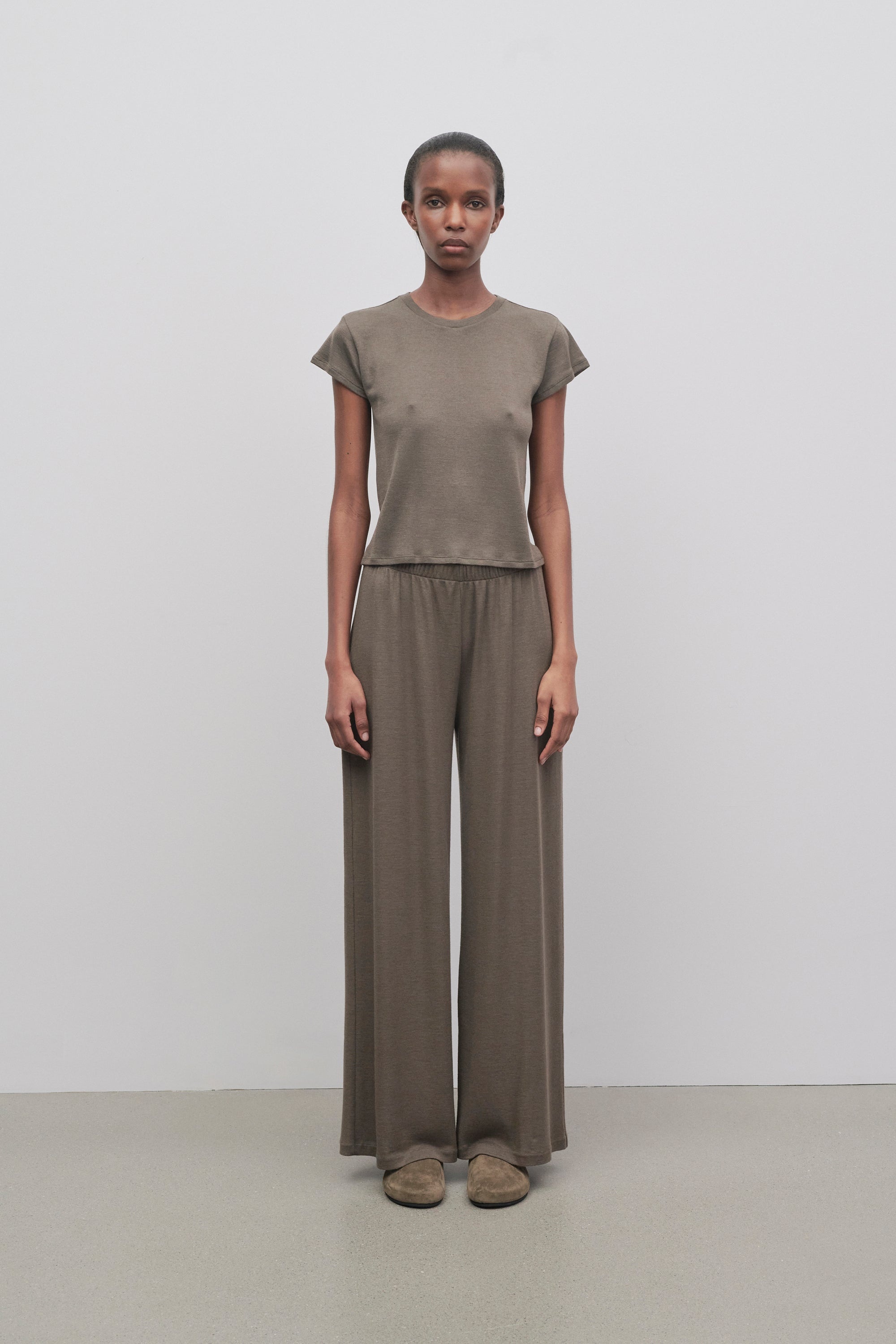Uki Pant in Cashmere and Silk - 3