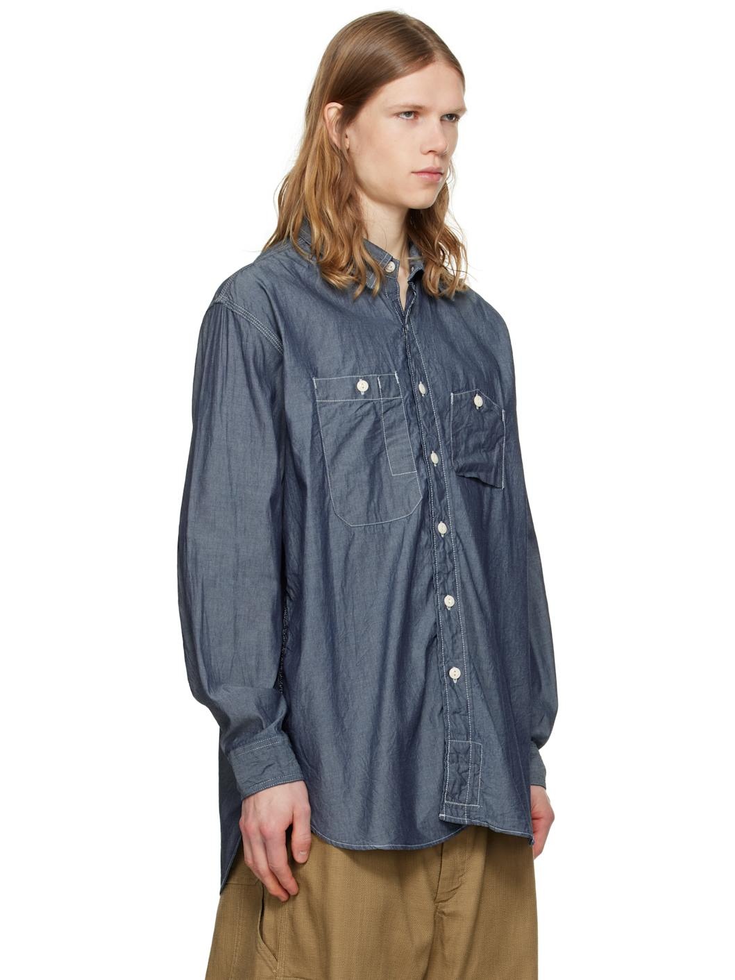 Indigo Work Shirt - 2