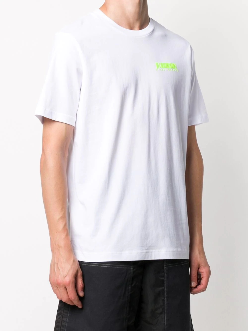 printed crew neck T-shirt - 4