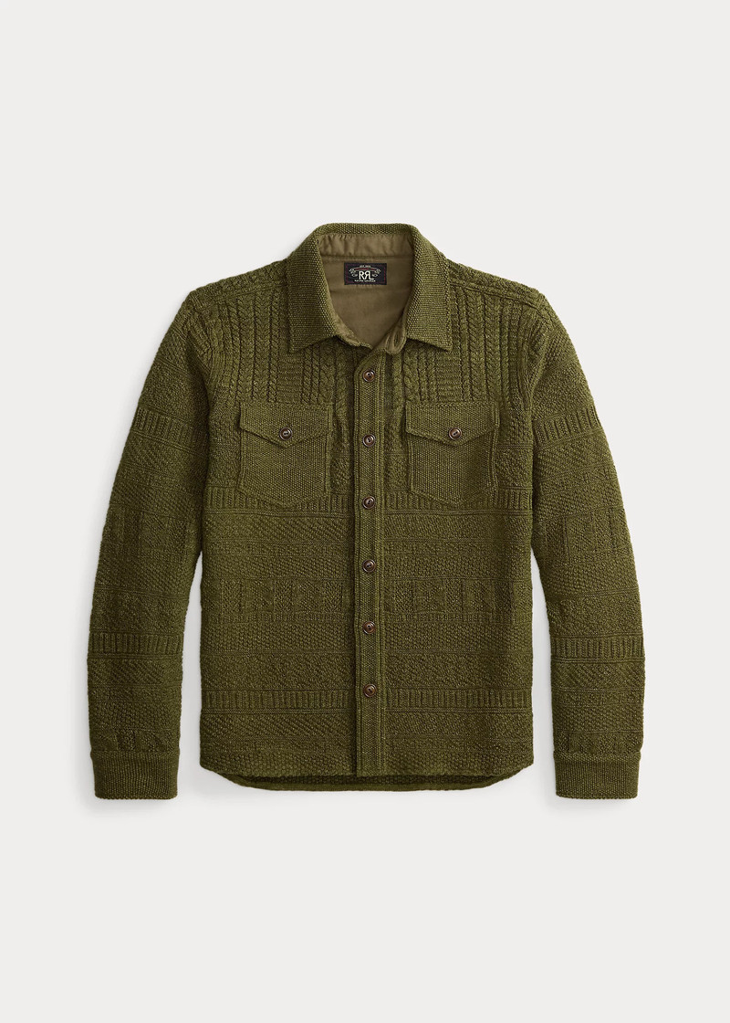 Cotton-Wool Workshirt Sweater 1