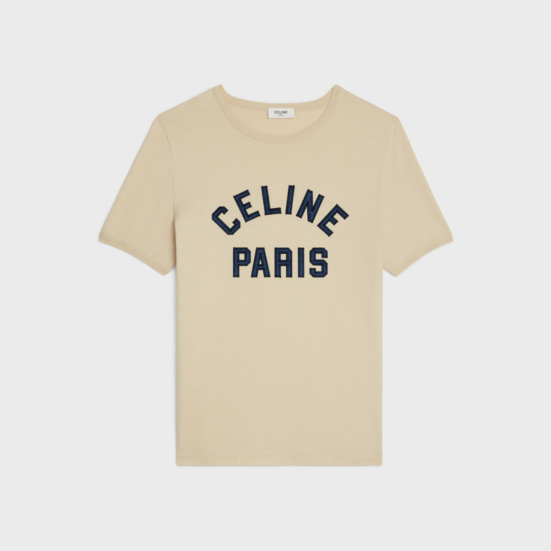 celine paris 70's T-shirt in cotton jersey 1