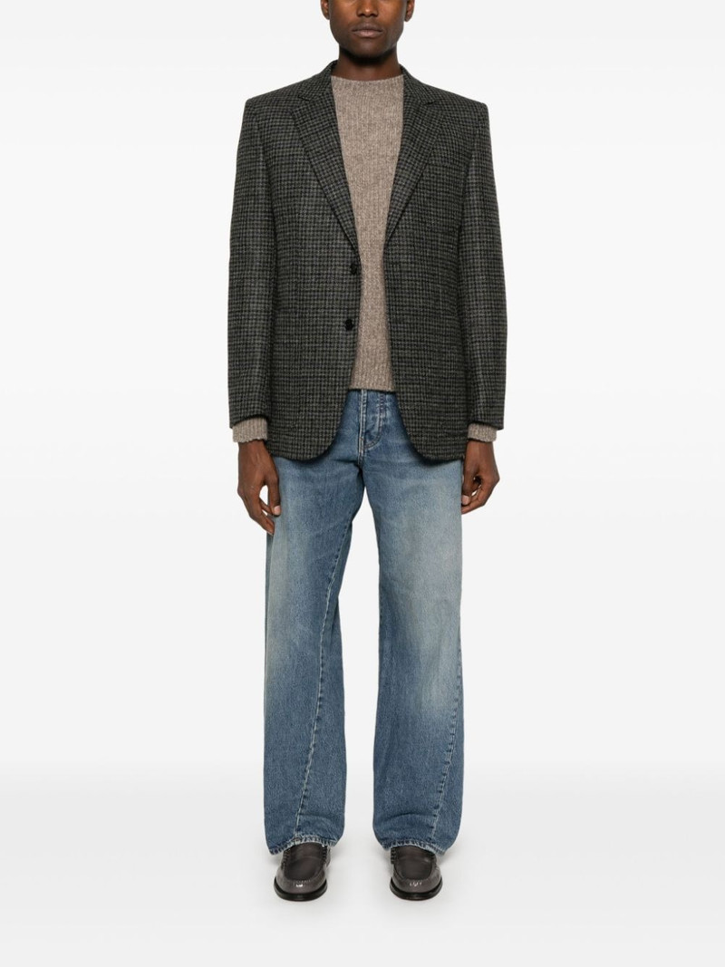 SUNFLOWER tweed blazer outlook