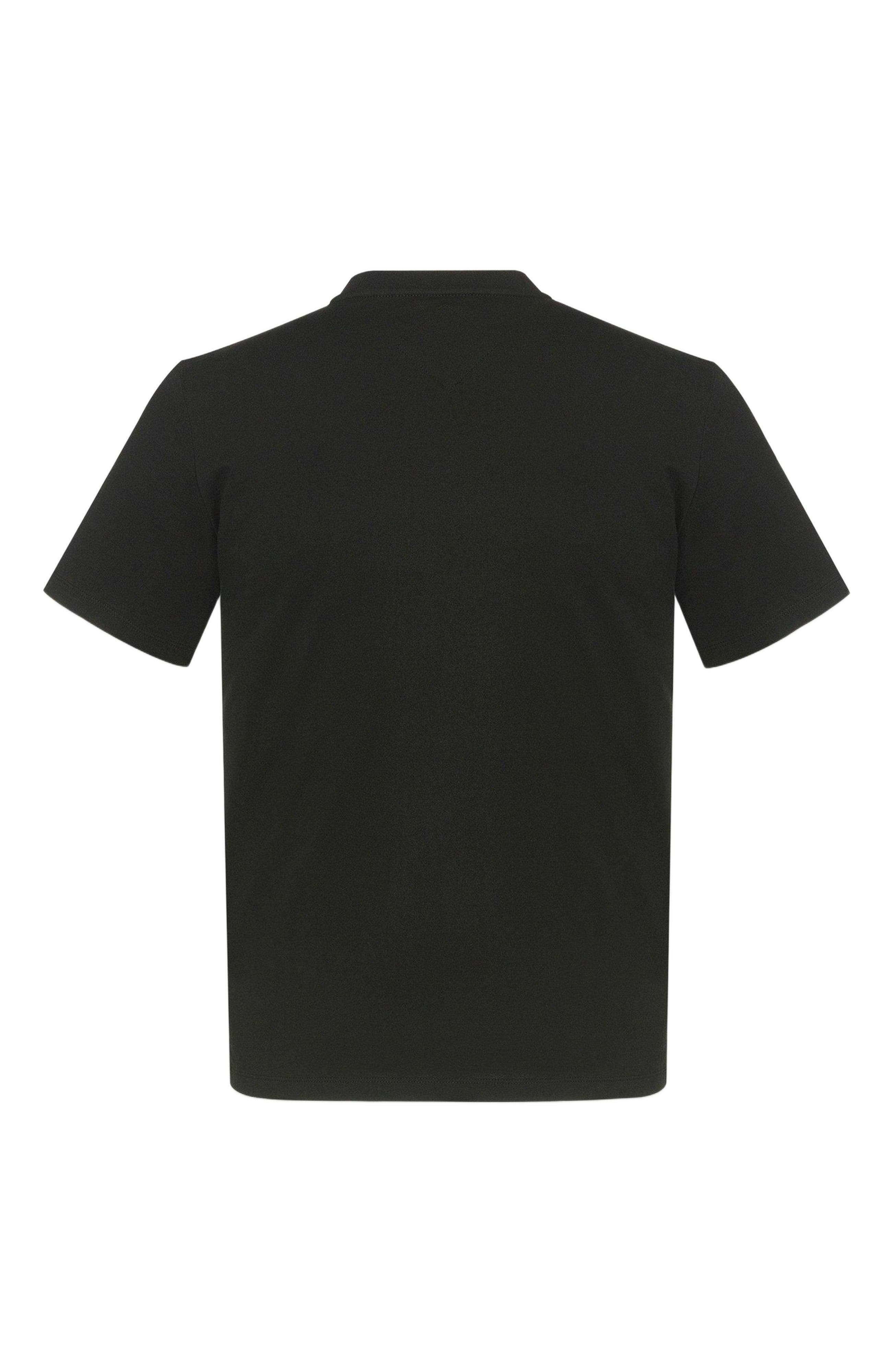 MCM Laurel Logo Print T-Shirt in Organic Cotton in Black at Nordstrom - 2