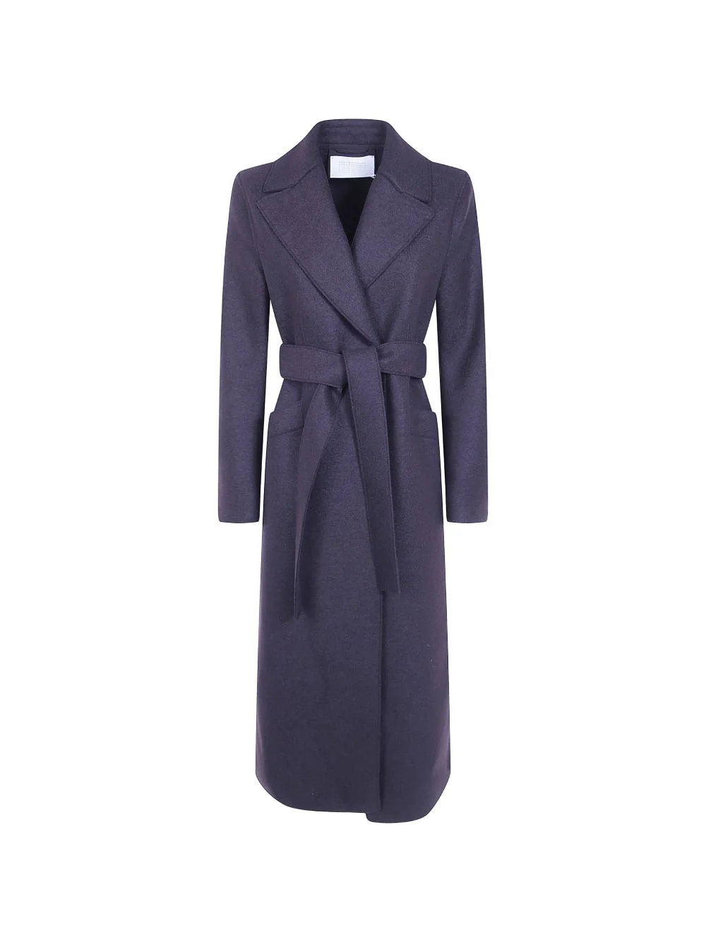 belted notch-lapel coat - 1