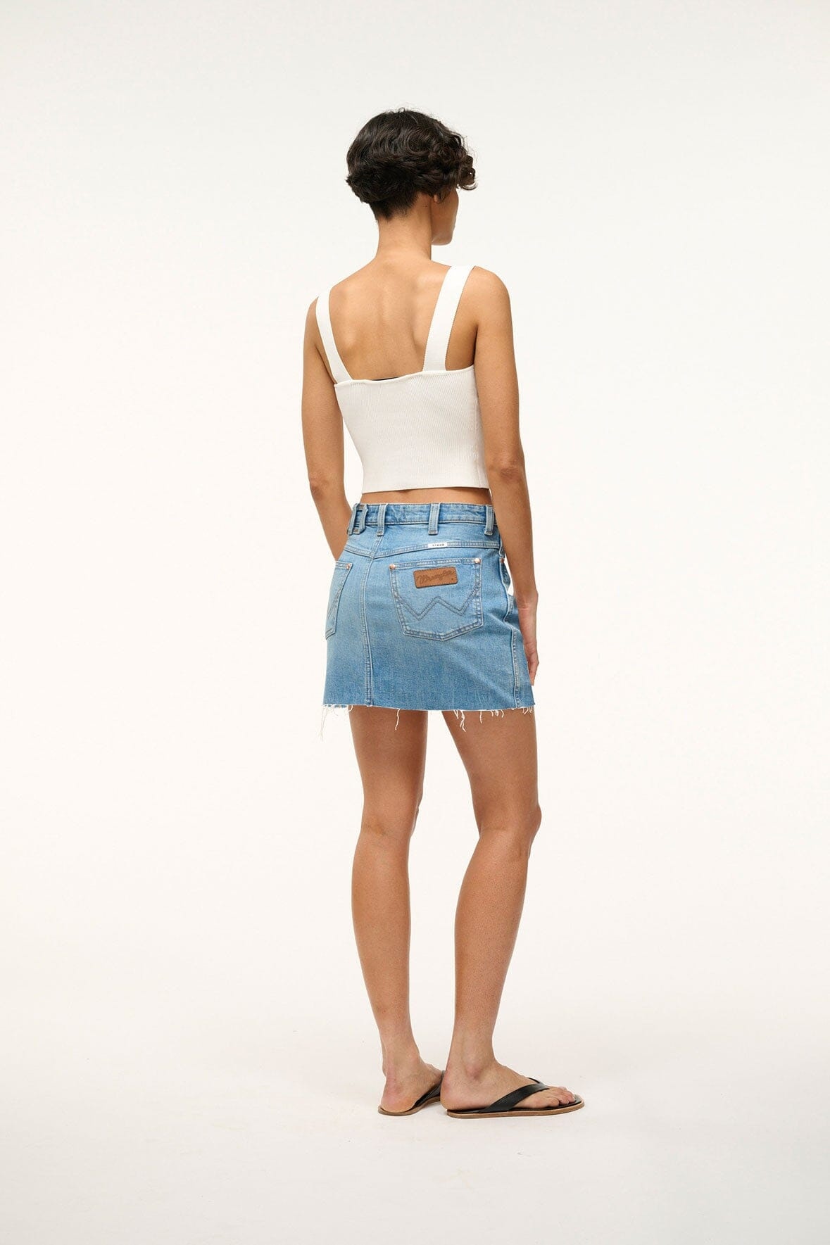 STAUD WRANGLER THE MINI SKIRT - 3