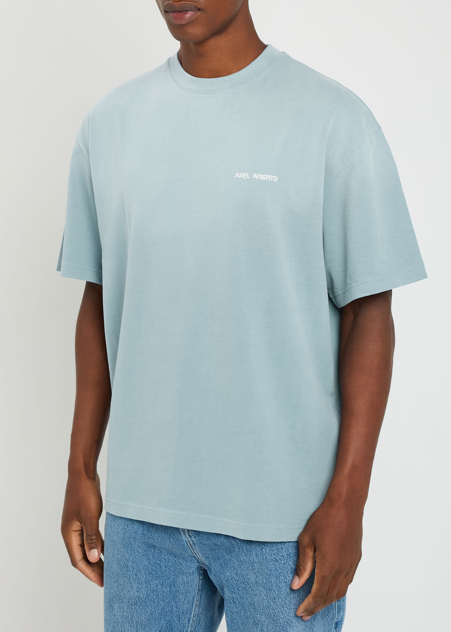 Axel Arigato Gradient Logo-embroidered Cotton T-shirt - 2