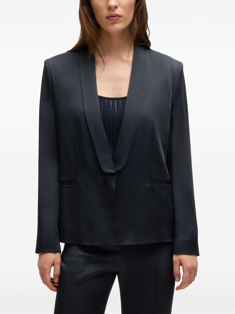 single-breasted blazer - 3