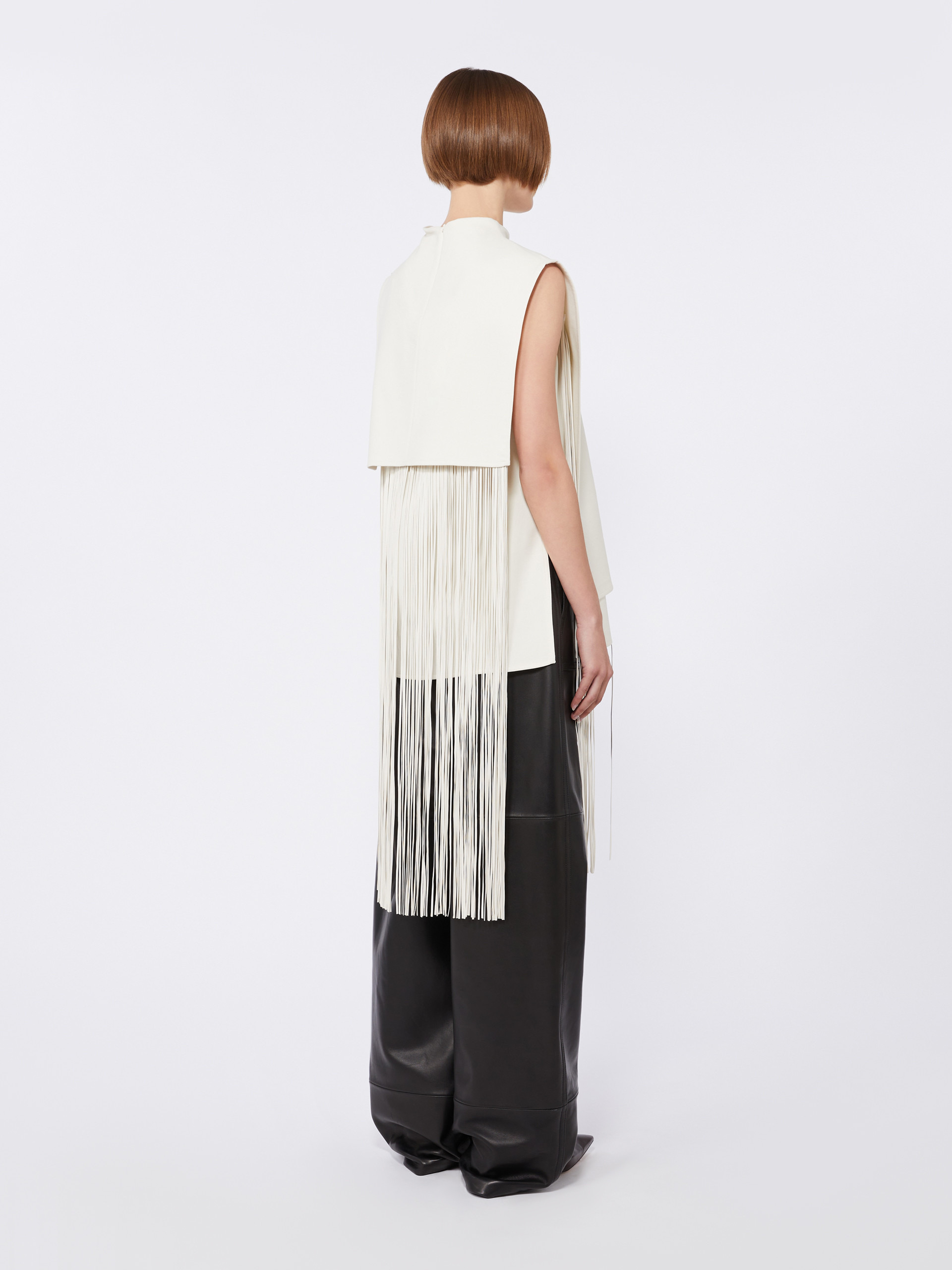 SORAIA Sleeveless top with fringes - 4