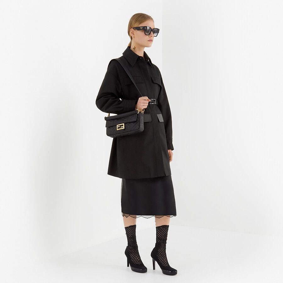 Black cotton jacket - 4