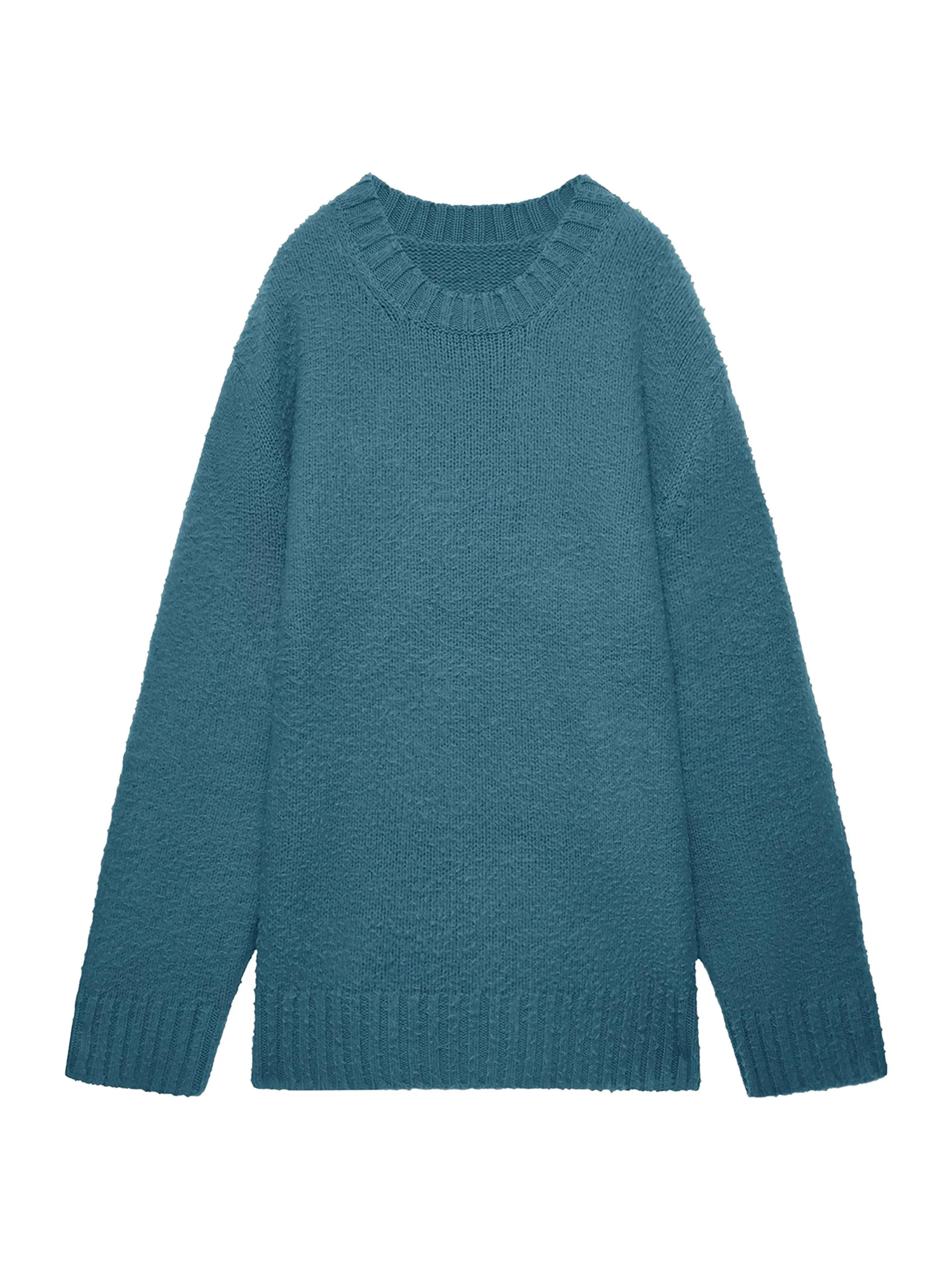 Men's Milo Textured Cashmere Sweater - Cypress - 1