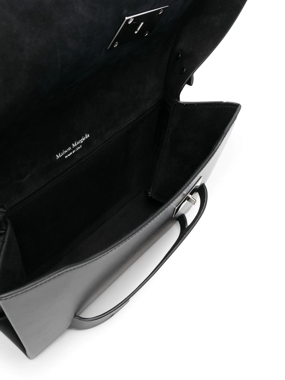 foldover-top logo clutch bag - 6