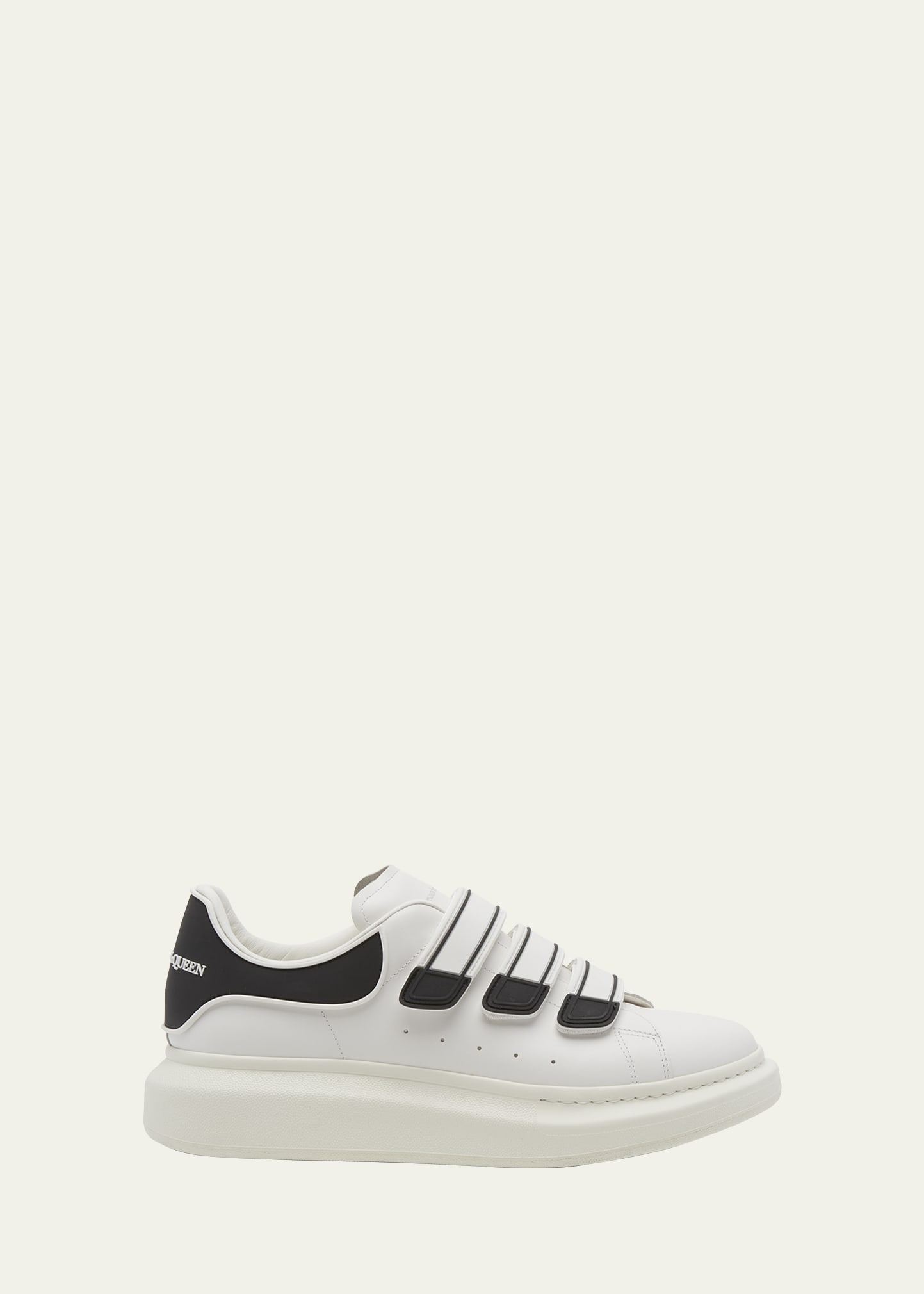Alexander McQueen Men's Oversized Triple-Strap Leather