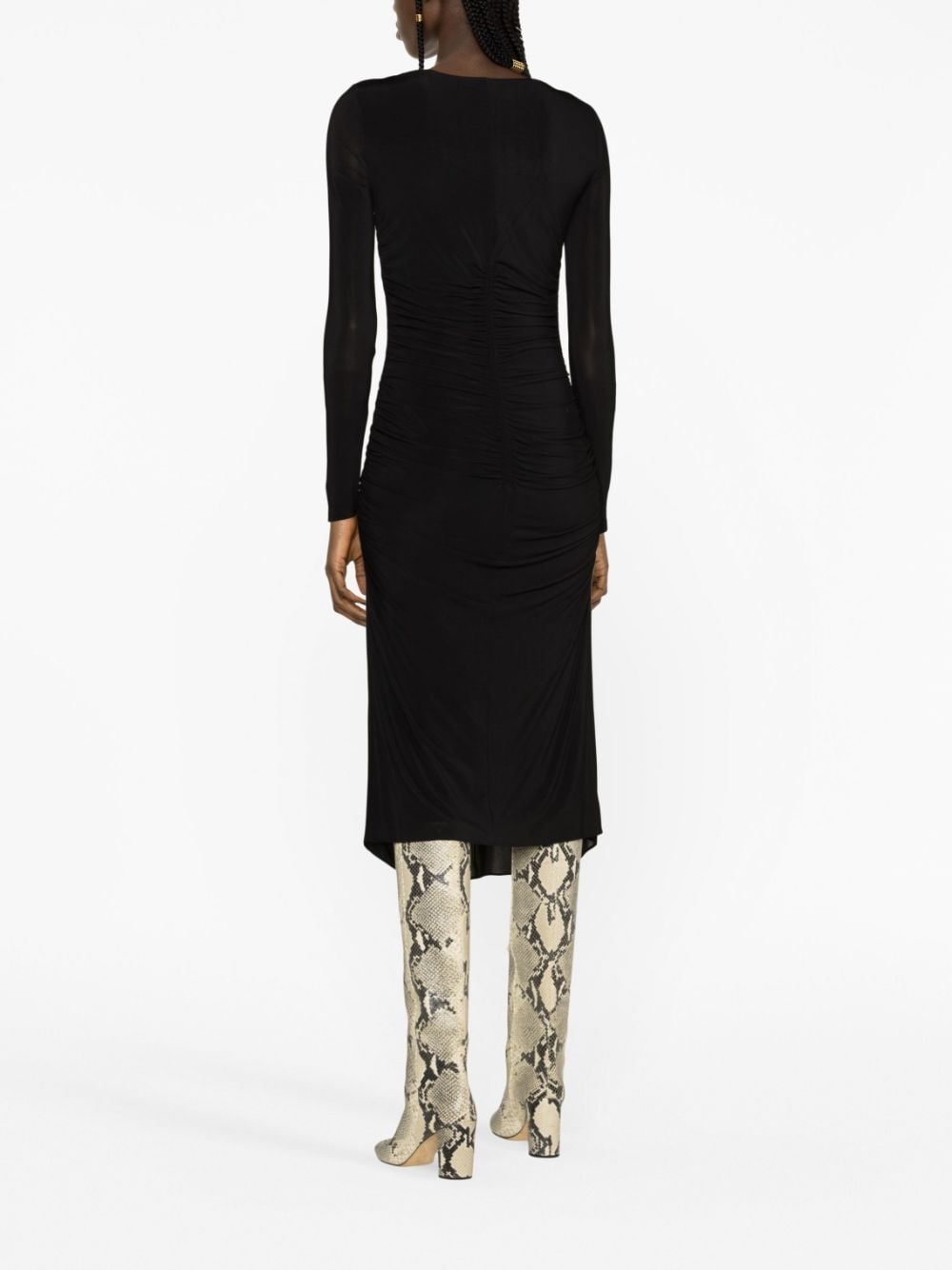 Laly ruched jersey dress - 4