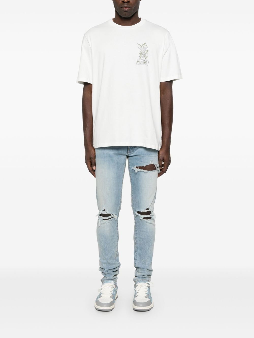 distressed jeans - 2