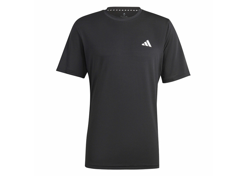adidas Train Essentials Stretch Training Tee Black/White 1