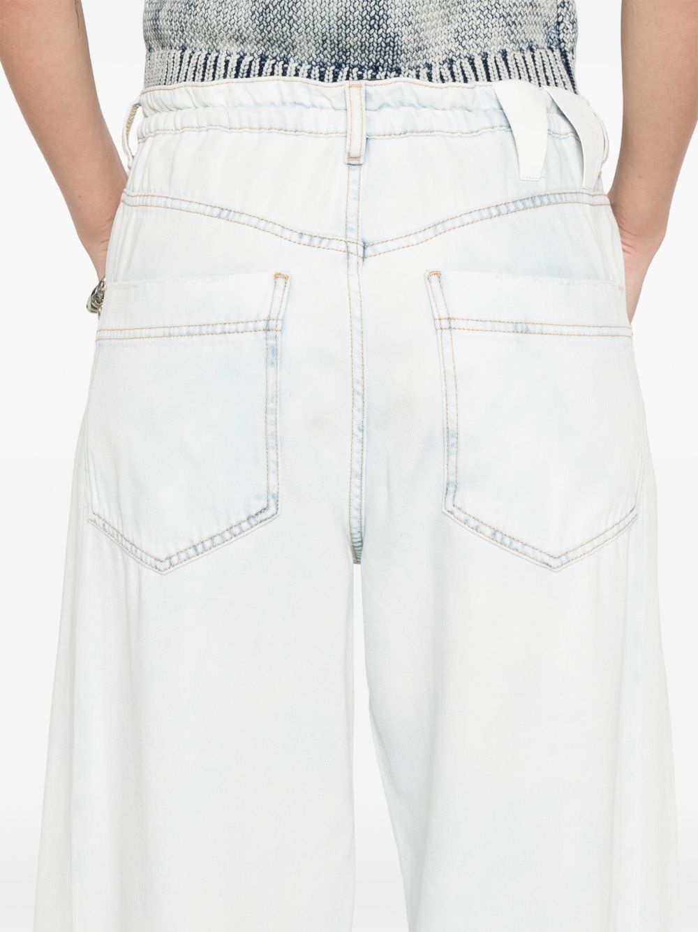 paperbag-waist jeans - 5