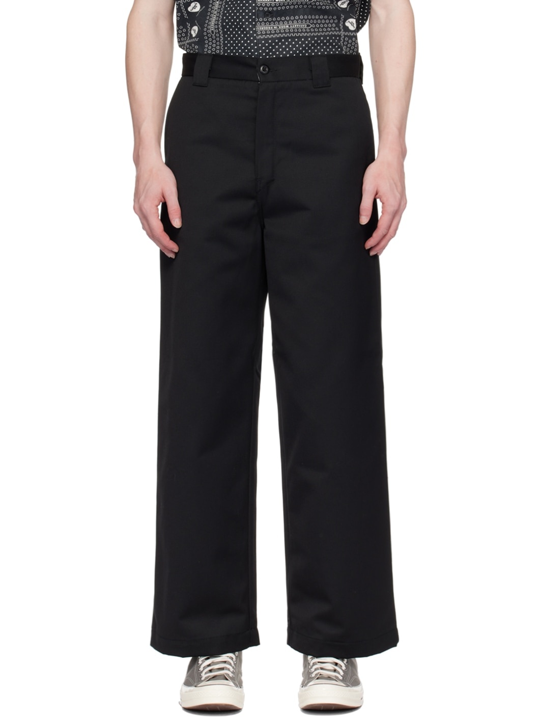 Black Brooker Trousers - 1