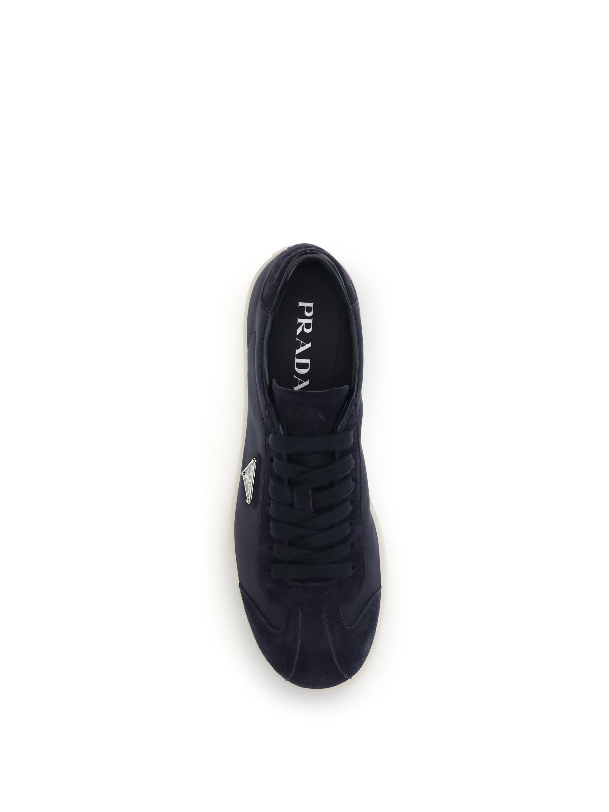 Prada Men Leather Sneakers - 4