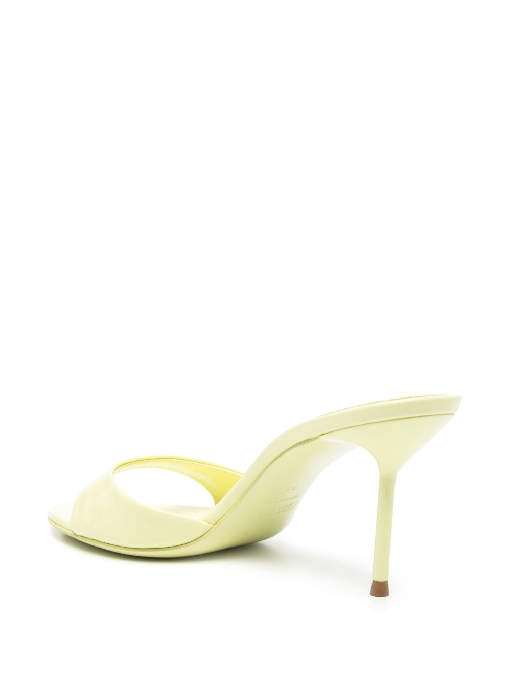 90mm leather mules - 3