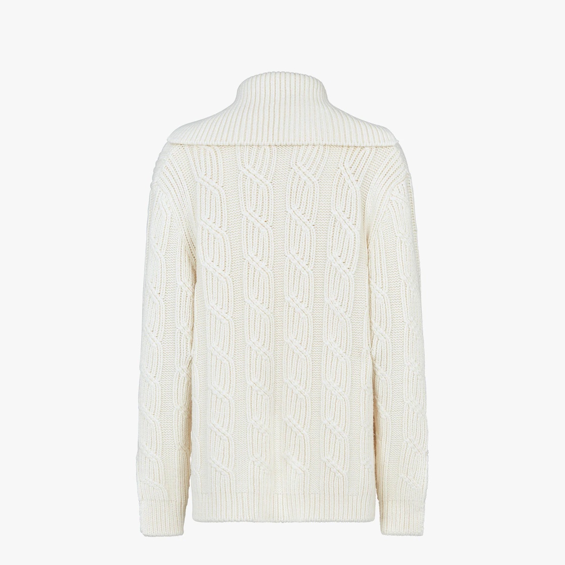 White wool pullover - 2