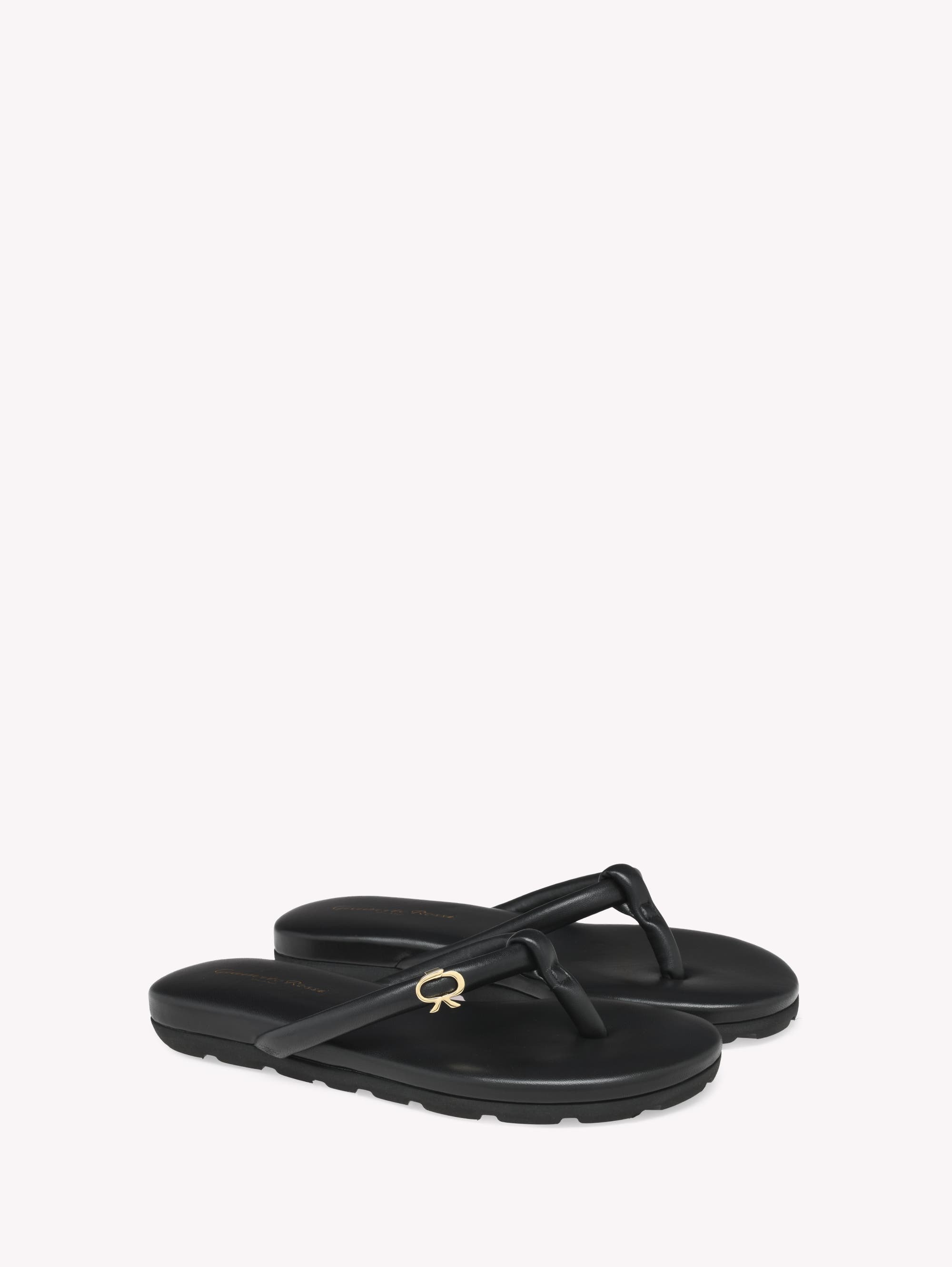 Gianvito Rossi Fiji Sandals in Black at Nordstrom - 2