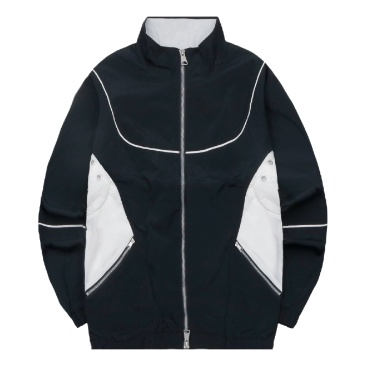 Air Jordan Essential Statement Warm Up Jacket 'Black Grey' DV7625-010 - 1