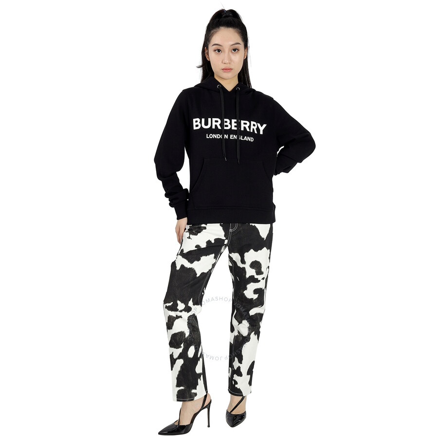 Burberry Cow Print Straight-fit Denim Jeans - 6