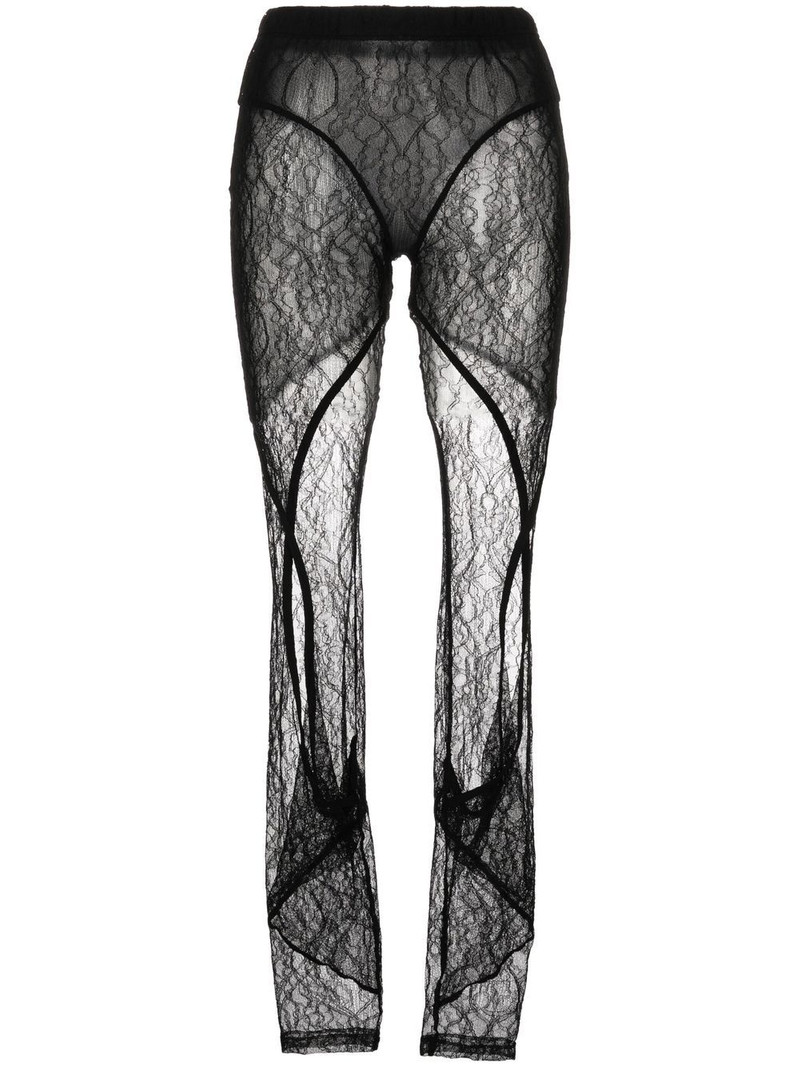 lace high-waisted leggings 1