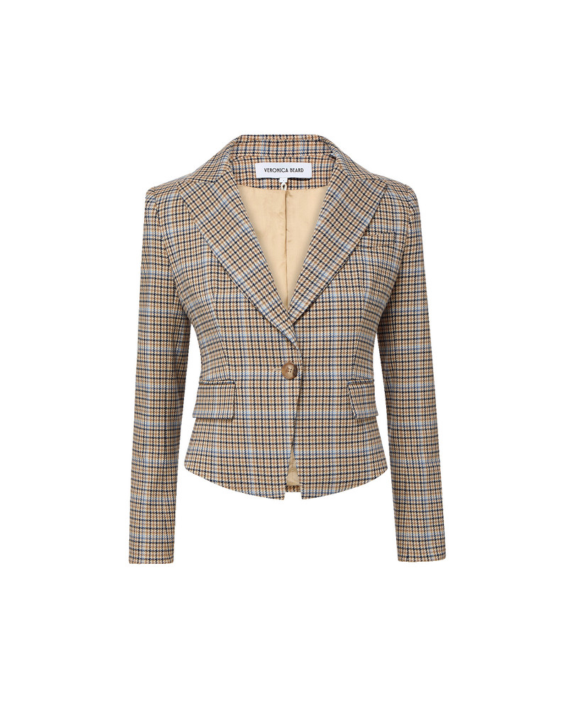 HOSANNA PLAID DICKEY JACKET 1