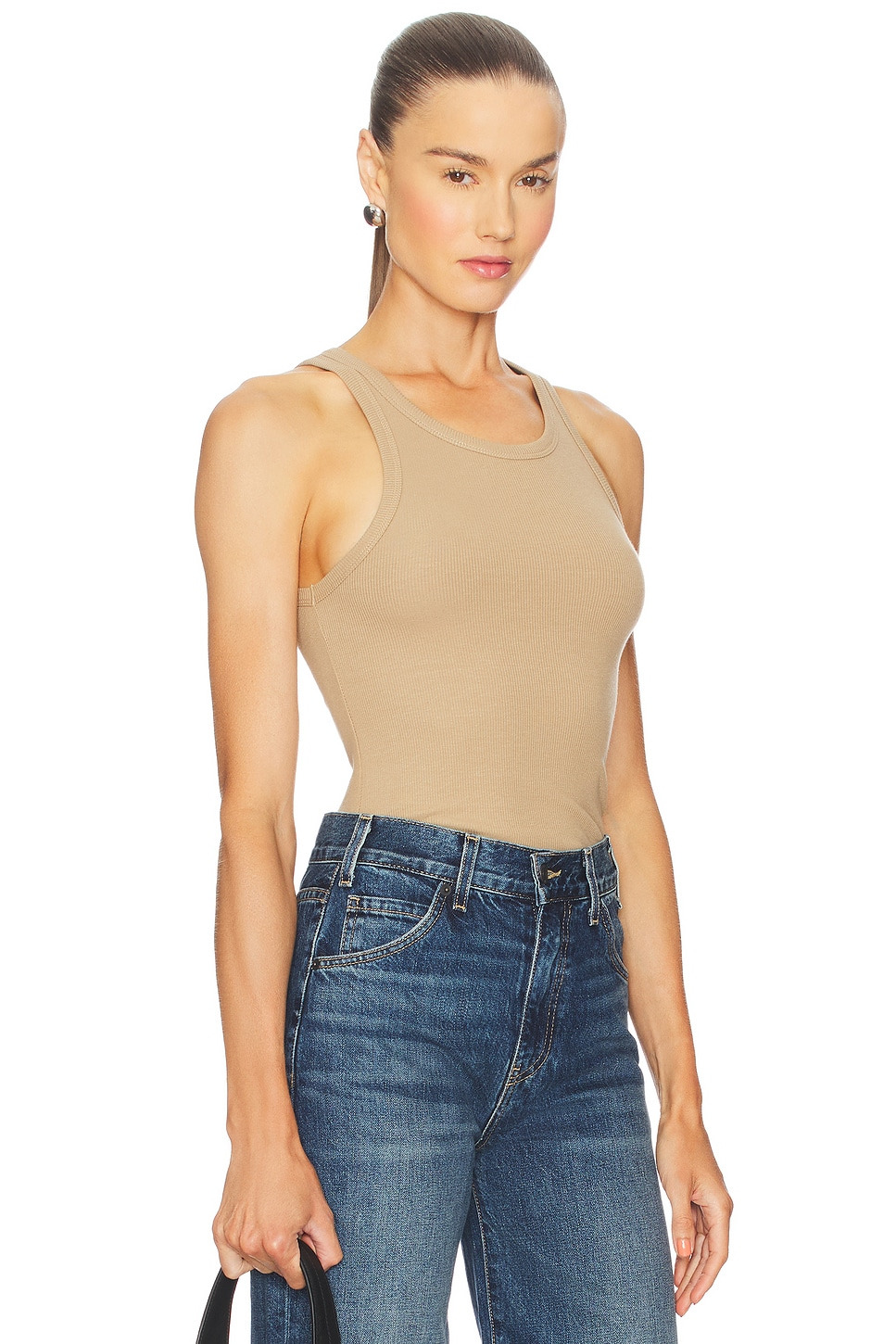 High Neck Fitted Tank - 2