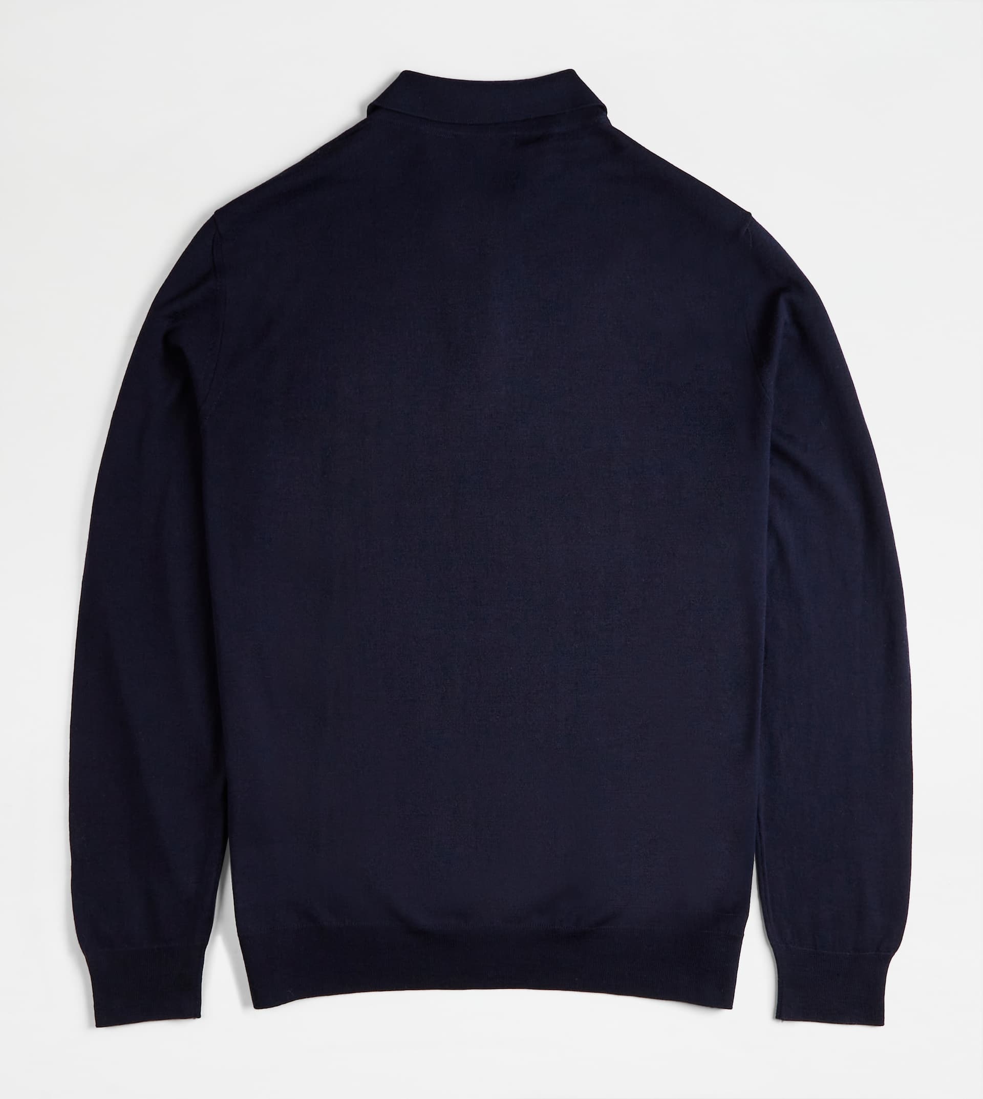 KNITTED POLO - BLUE - 2