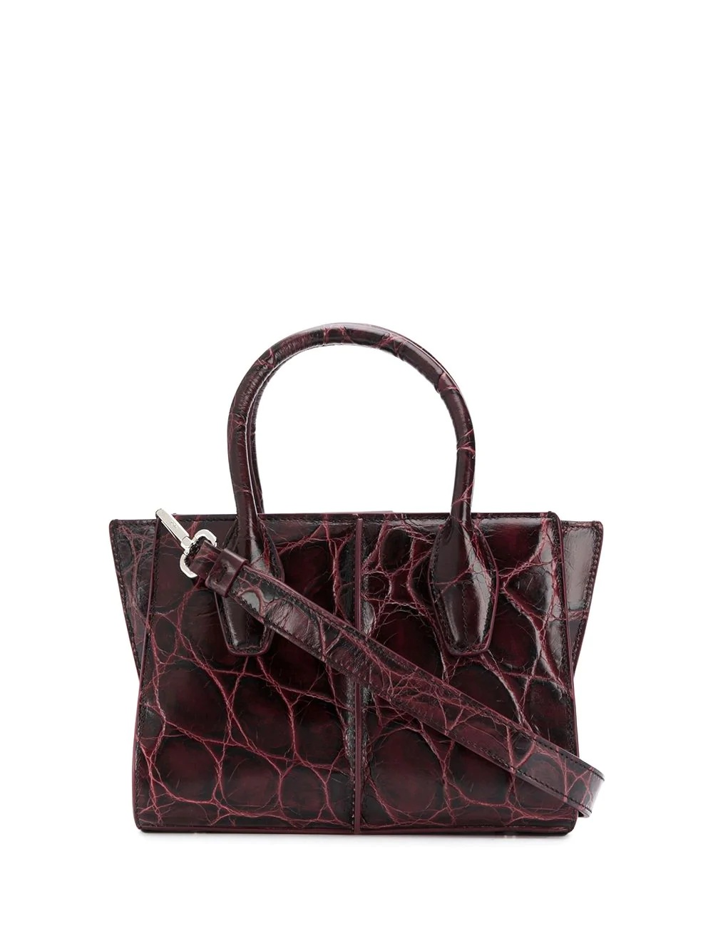 T Timeless crocodile-effect tote bag - 1