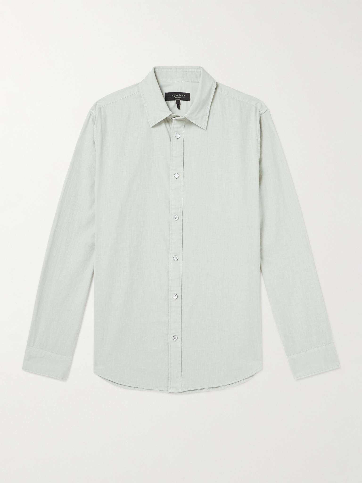 Gus Hemp and Cotton-Blend Shirt - 1