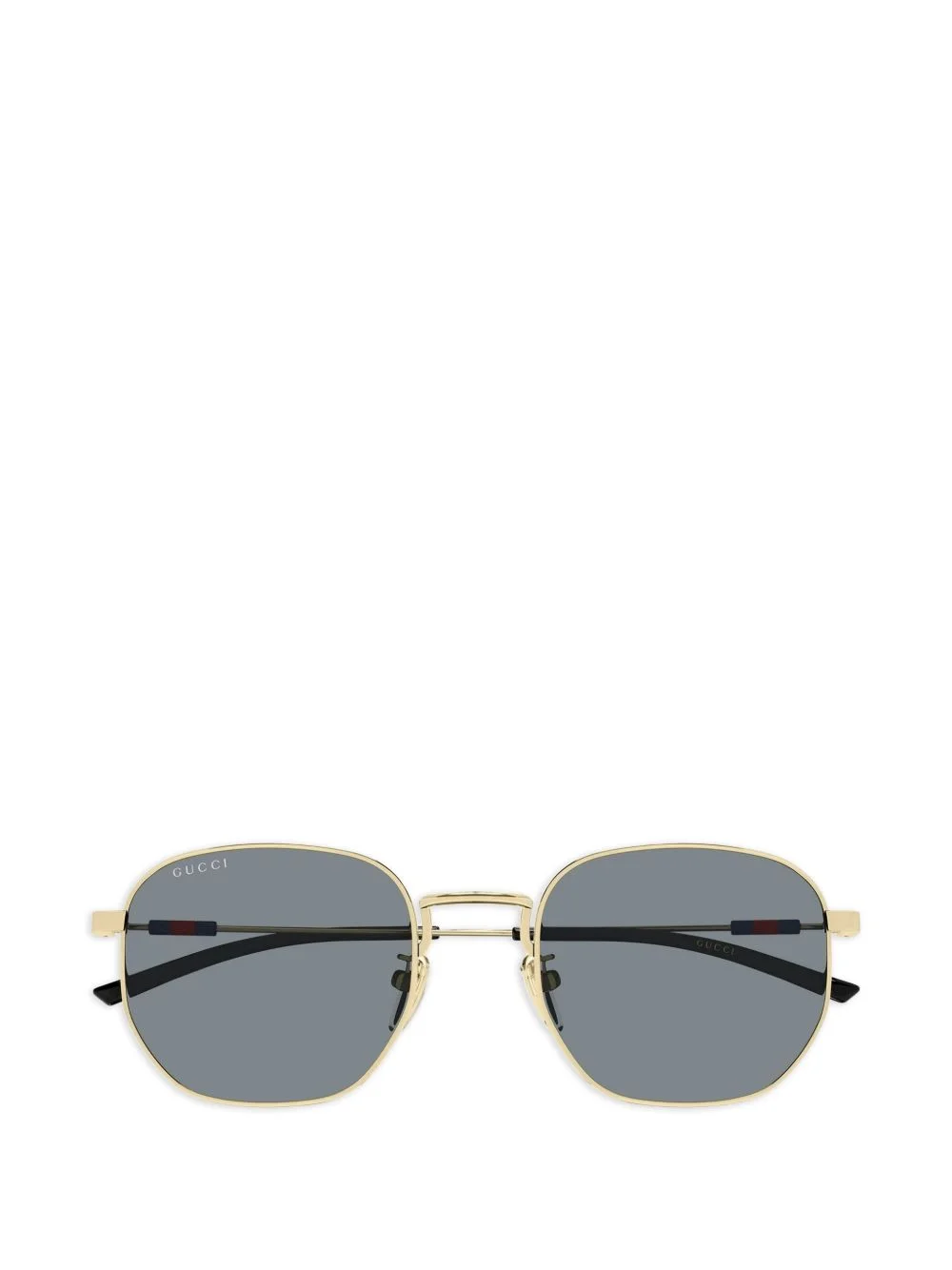 round-frame sunglasses - 1