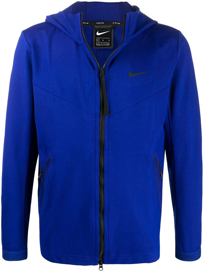 zip-front hooded sweatshirt 1