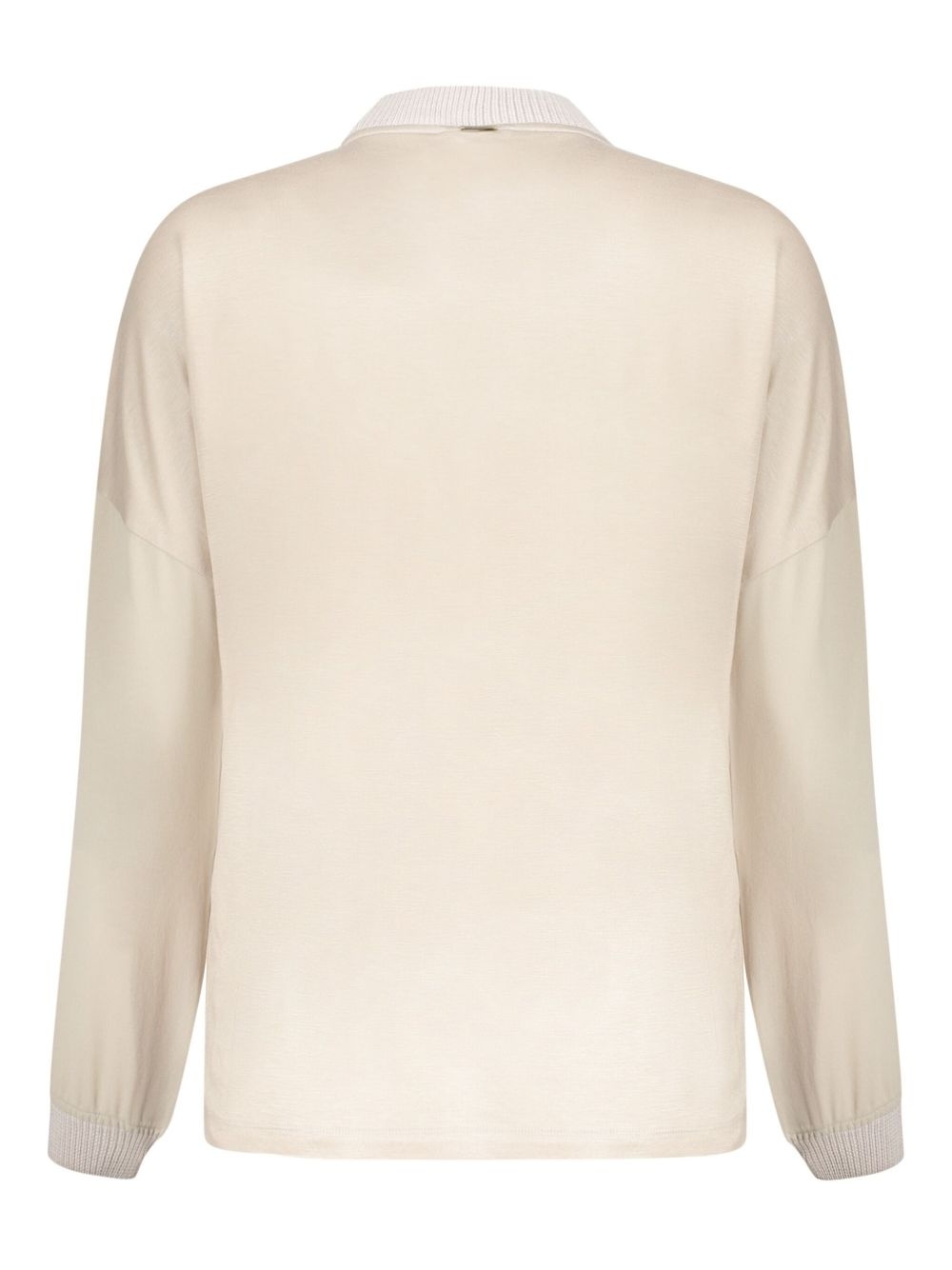 crew-neck long-sleeve top - 2