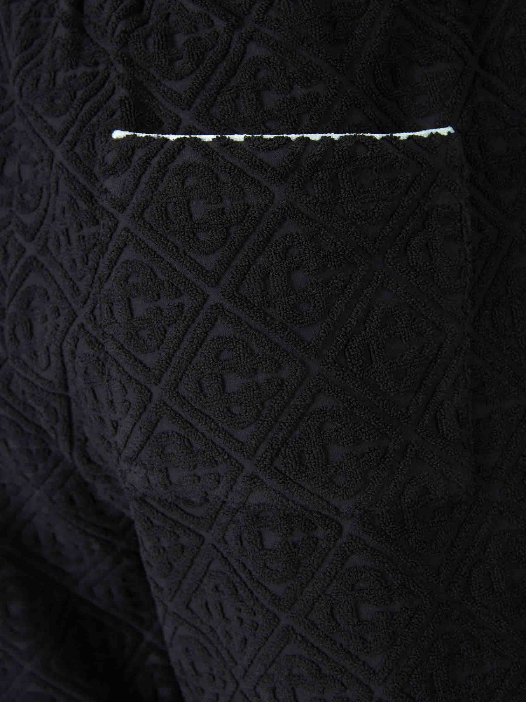 MONOGRAM TOWELLING BERMUDA SHORTS - 6