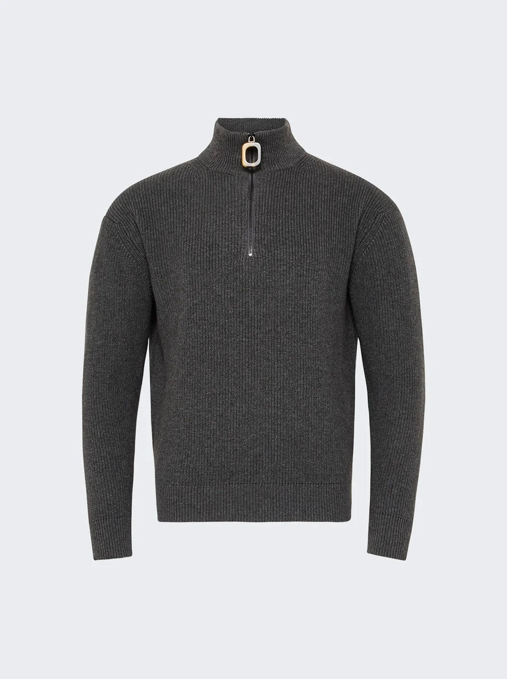 Half Zip Jumper Steel - 1