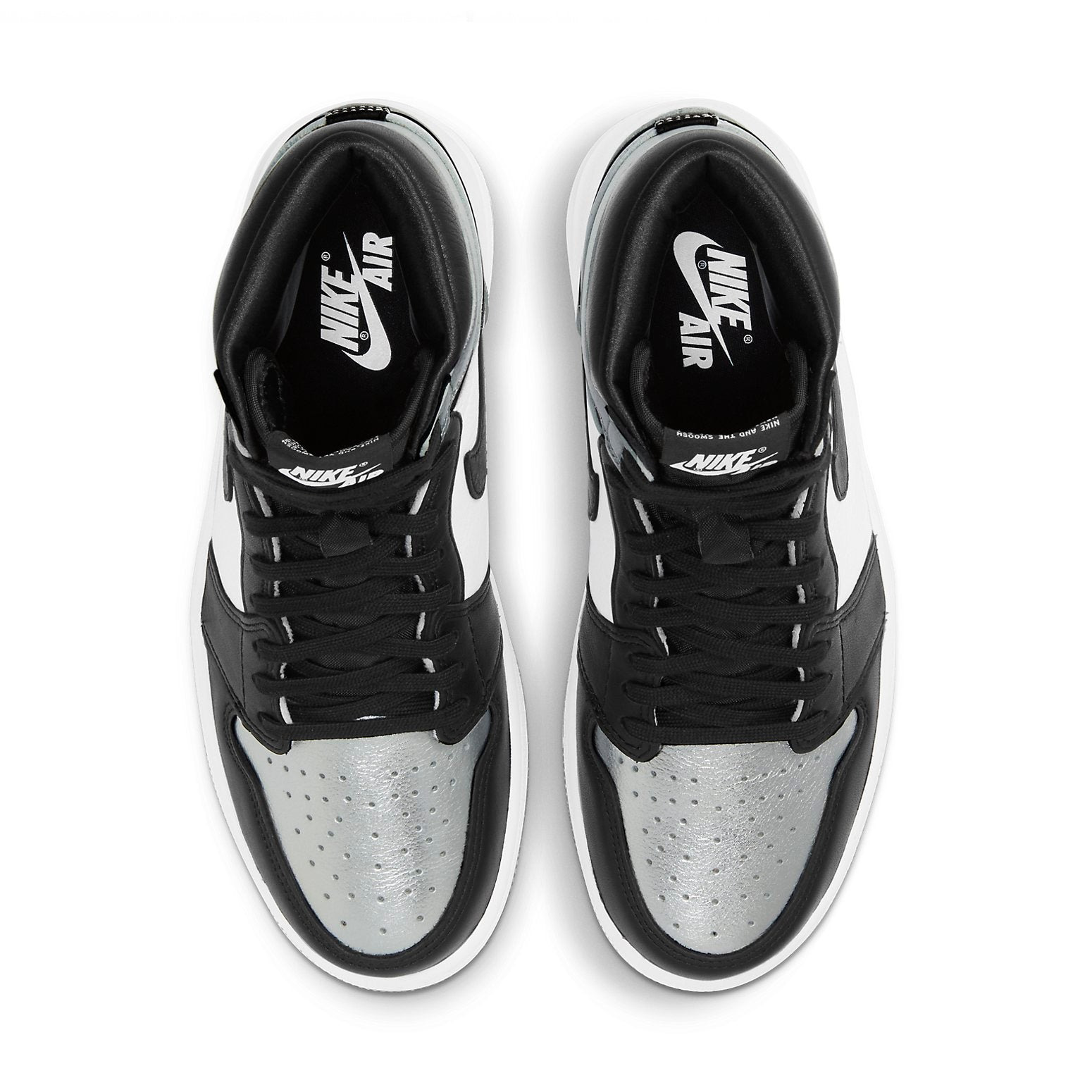 (WMNS) Air Jordan 1 Retro High OG 'Silver Toe' CD0461-001 - 4