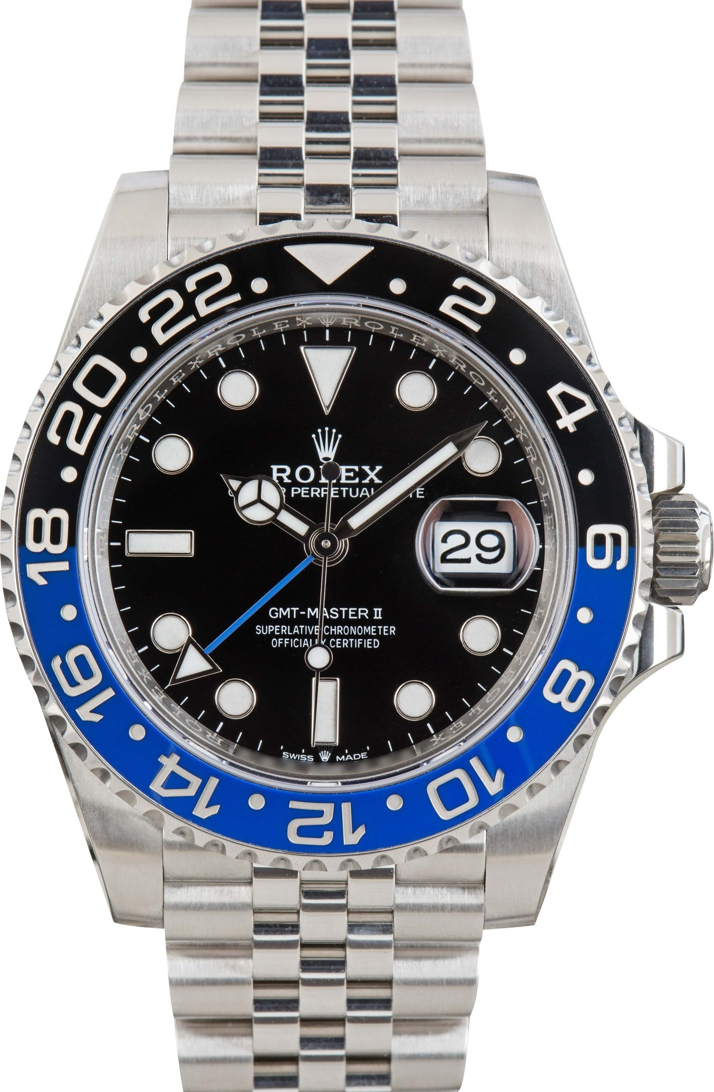 Pre-owned Rolex GMT-Master II Ref 126710 Batgirl - 1