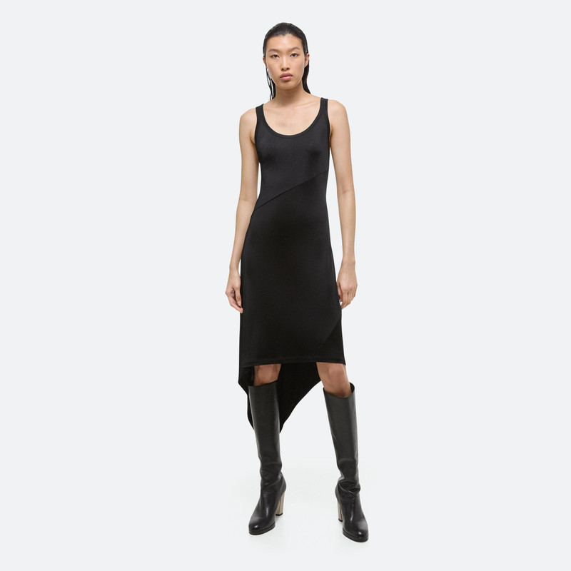 Helmut Lang JERSERY SCARF HEM TANK DRESS outlook