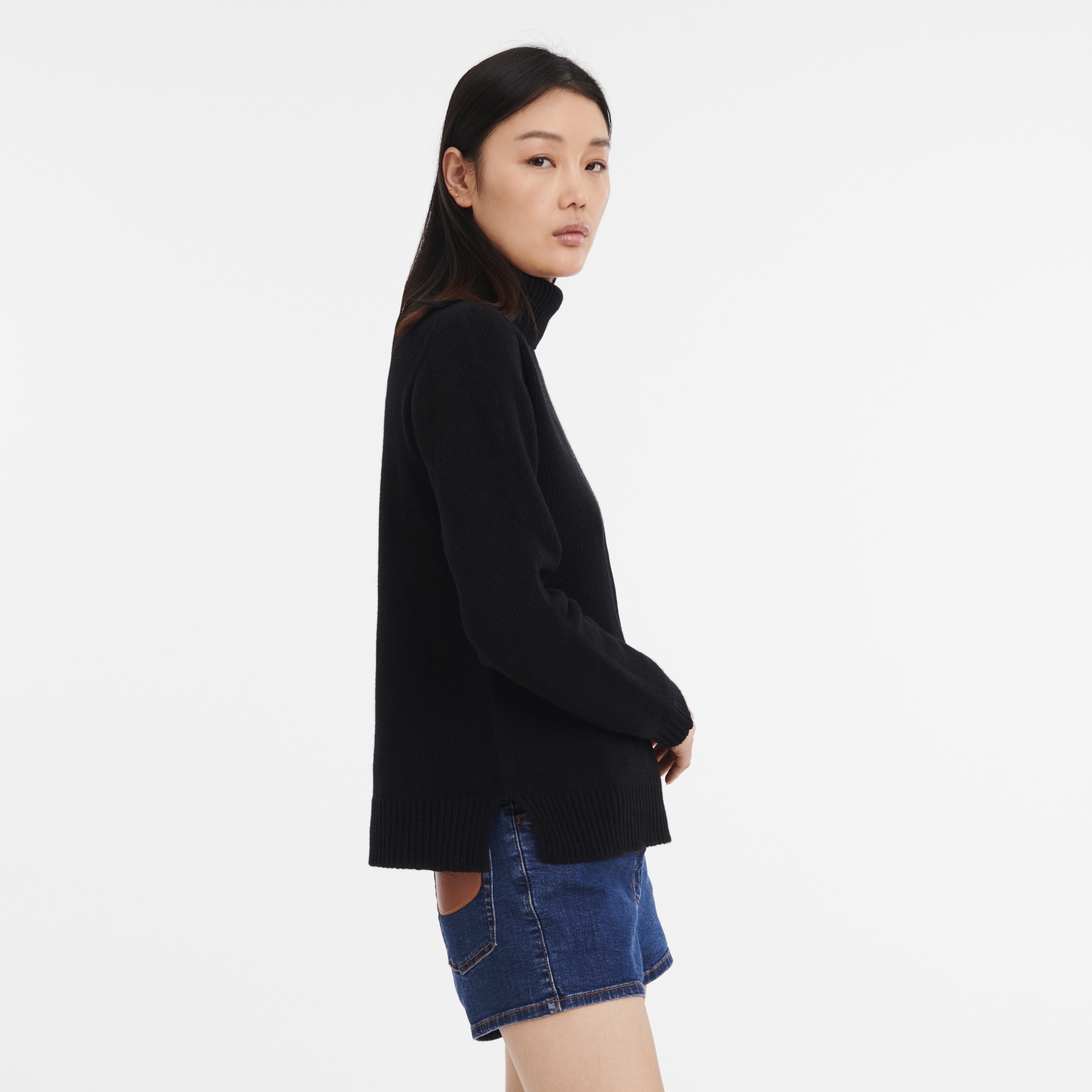 Turtleneck sweater Black - Knit - 3
