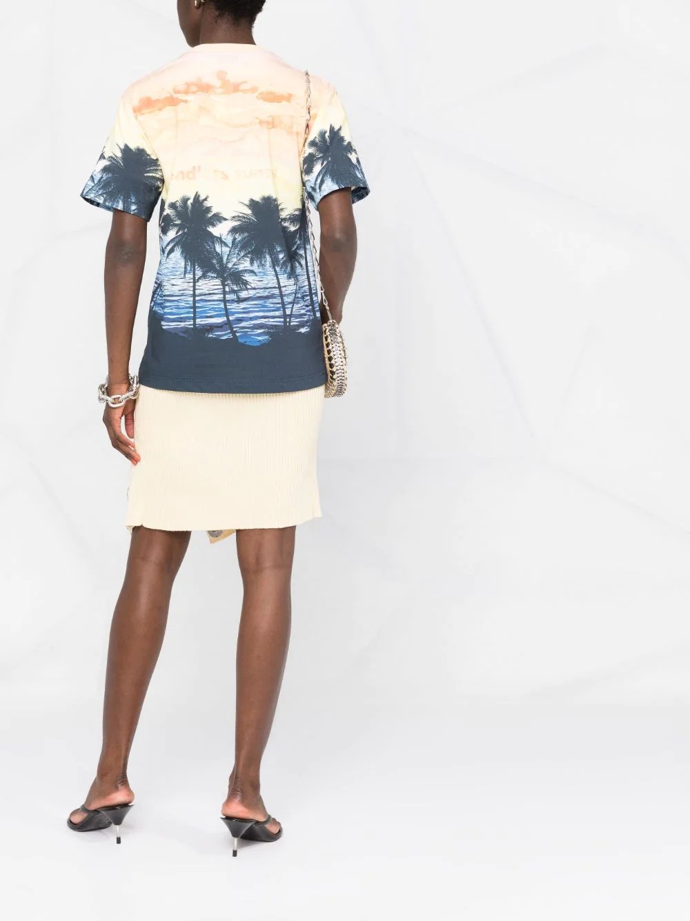 graphic-print organic cotton T-shirt - 4