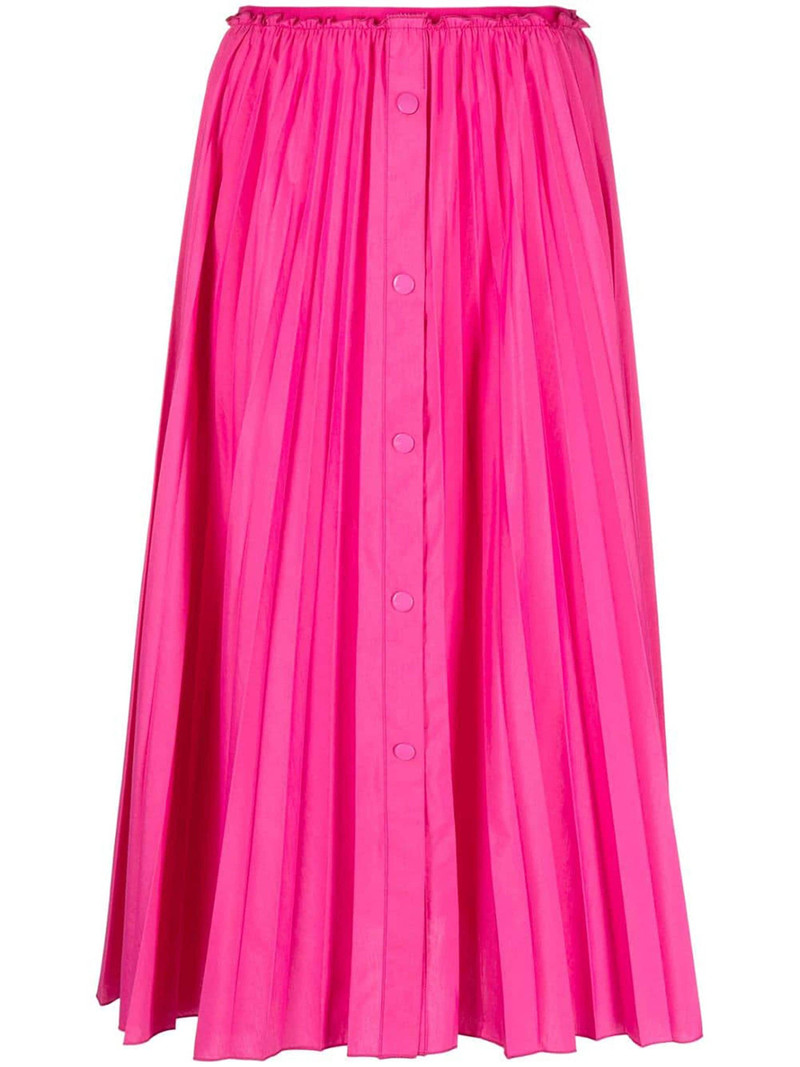 pleated midi skirt 1