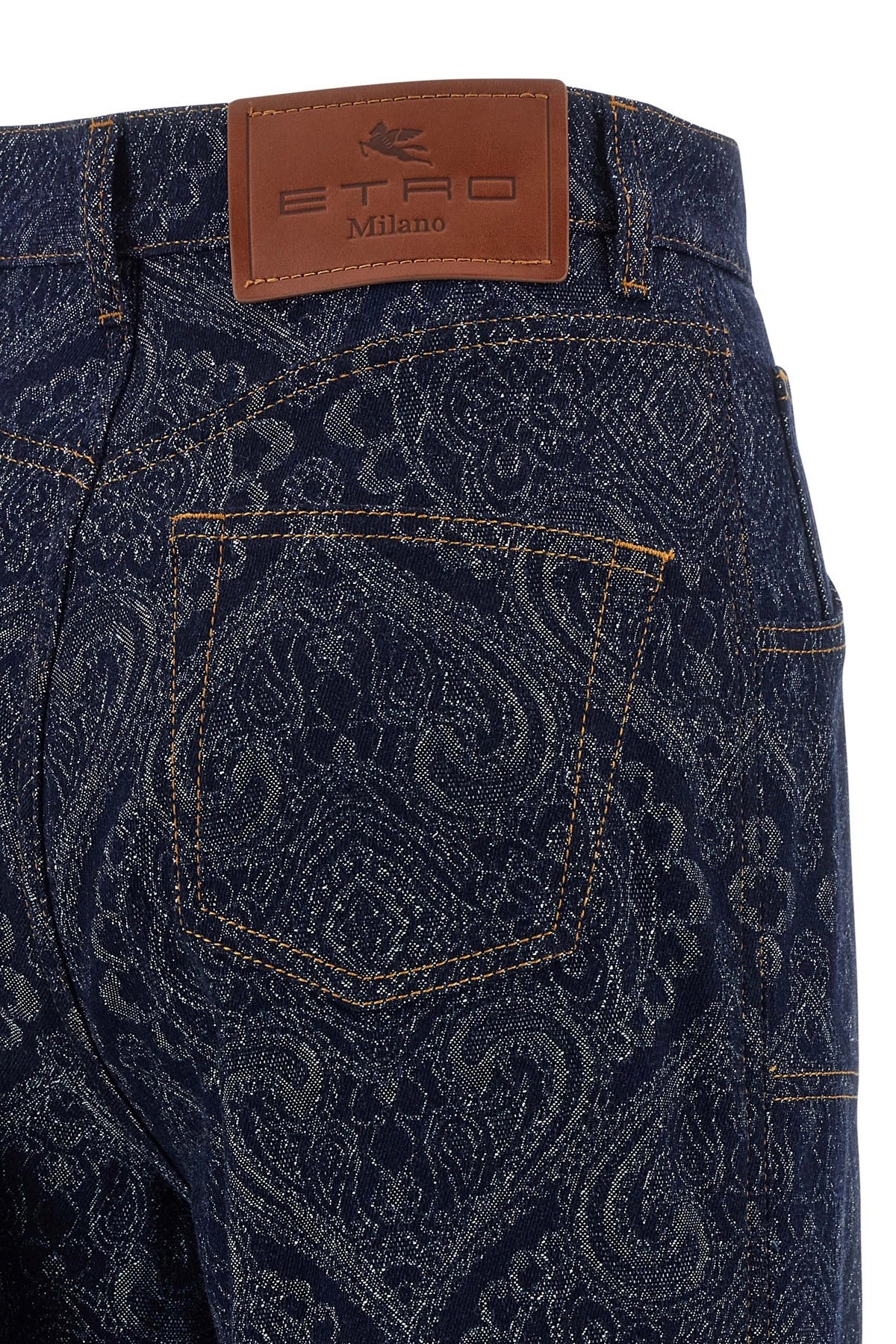 Jacquard jeans - 5