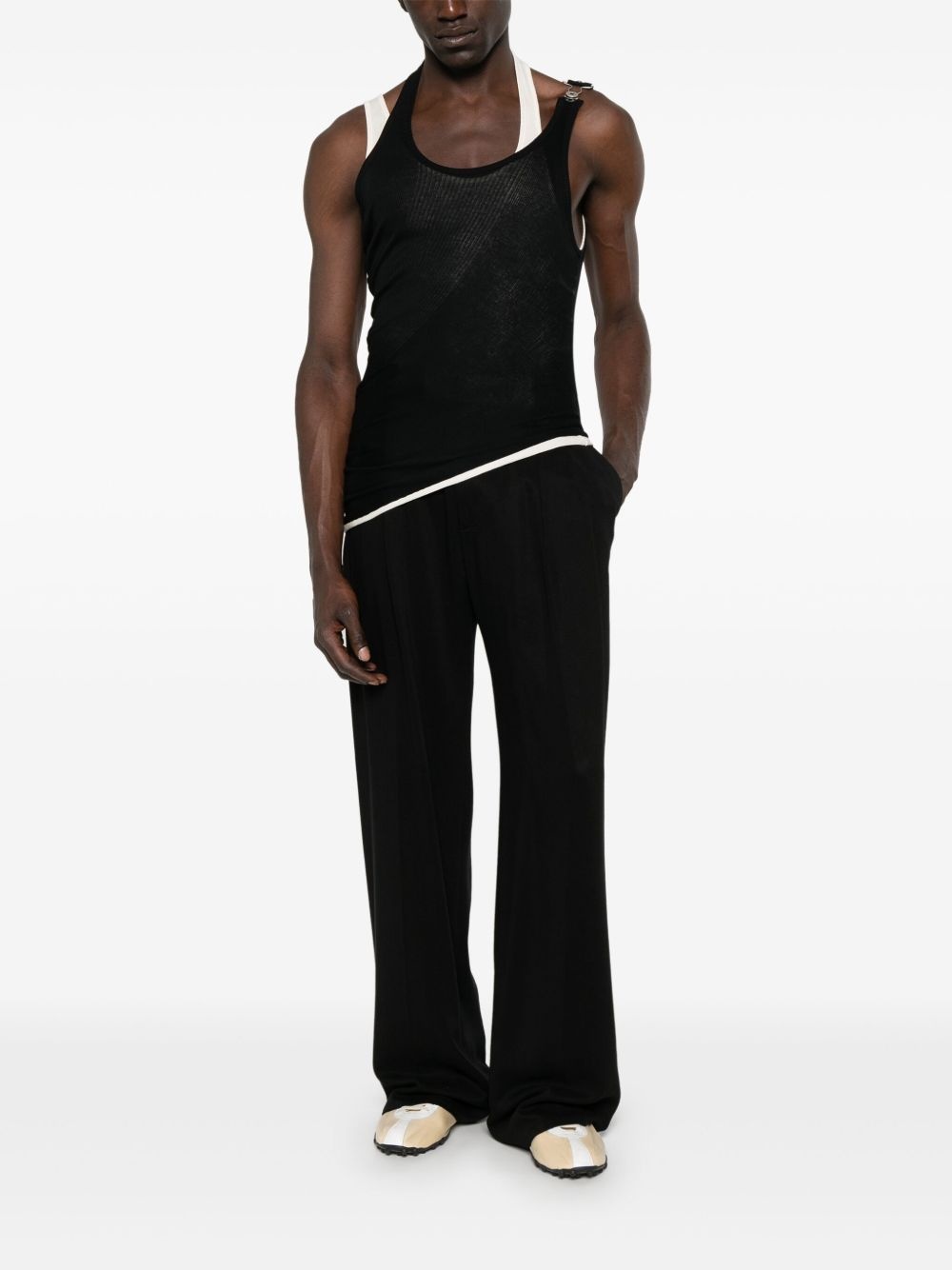 layered tank top - 2