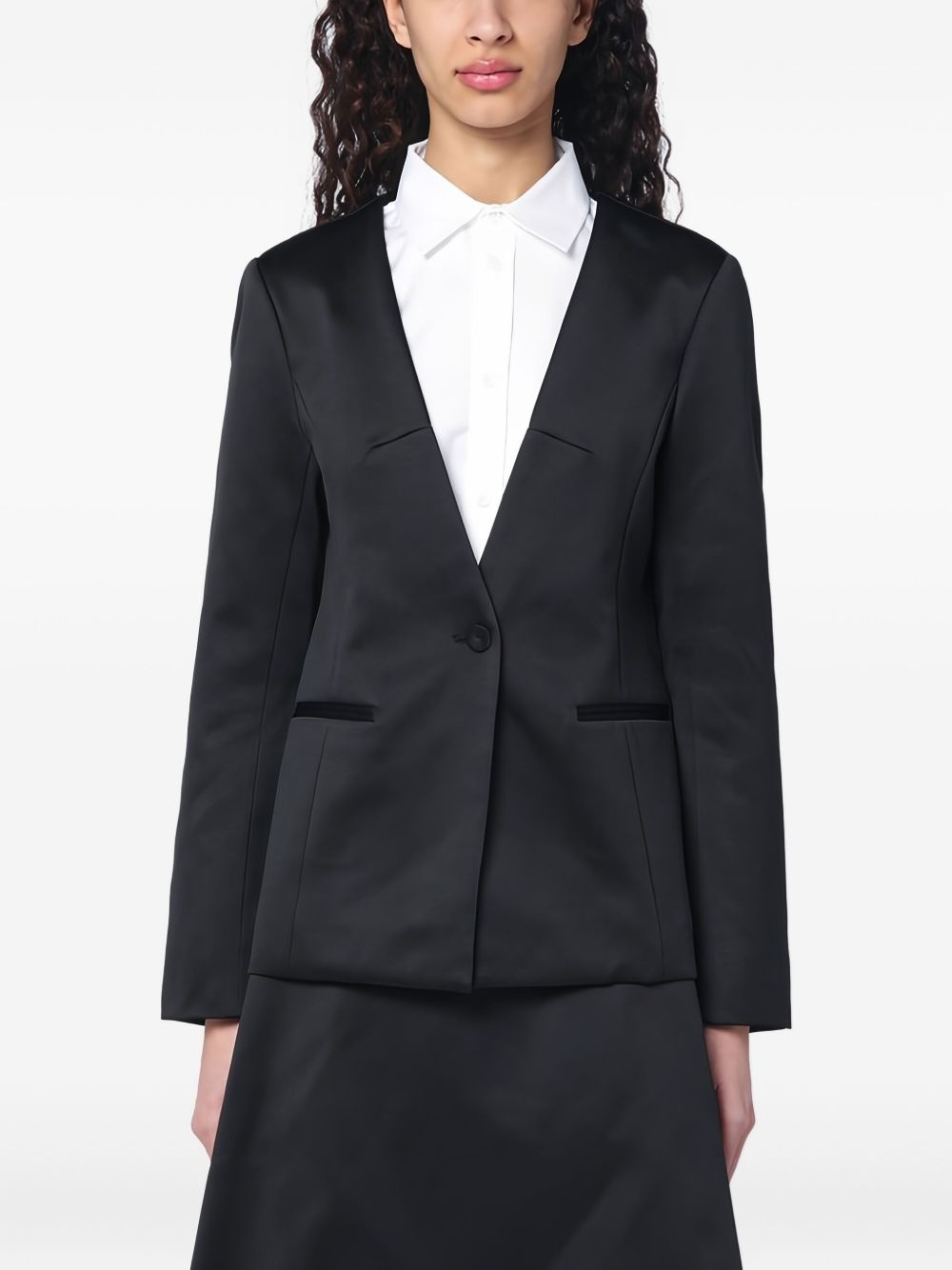 single-breasted blazer - 3