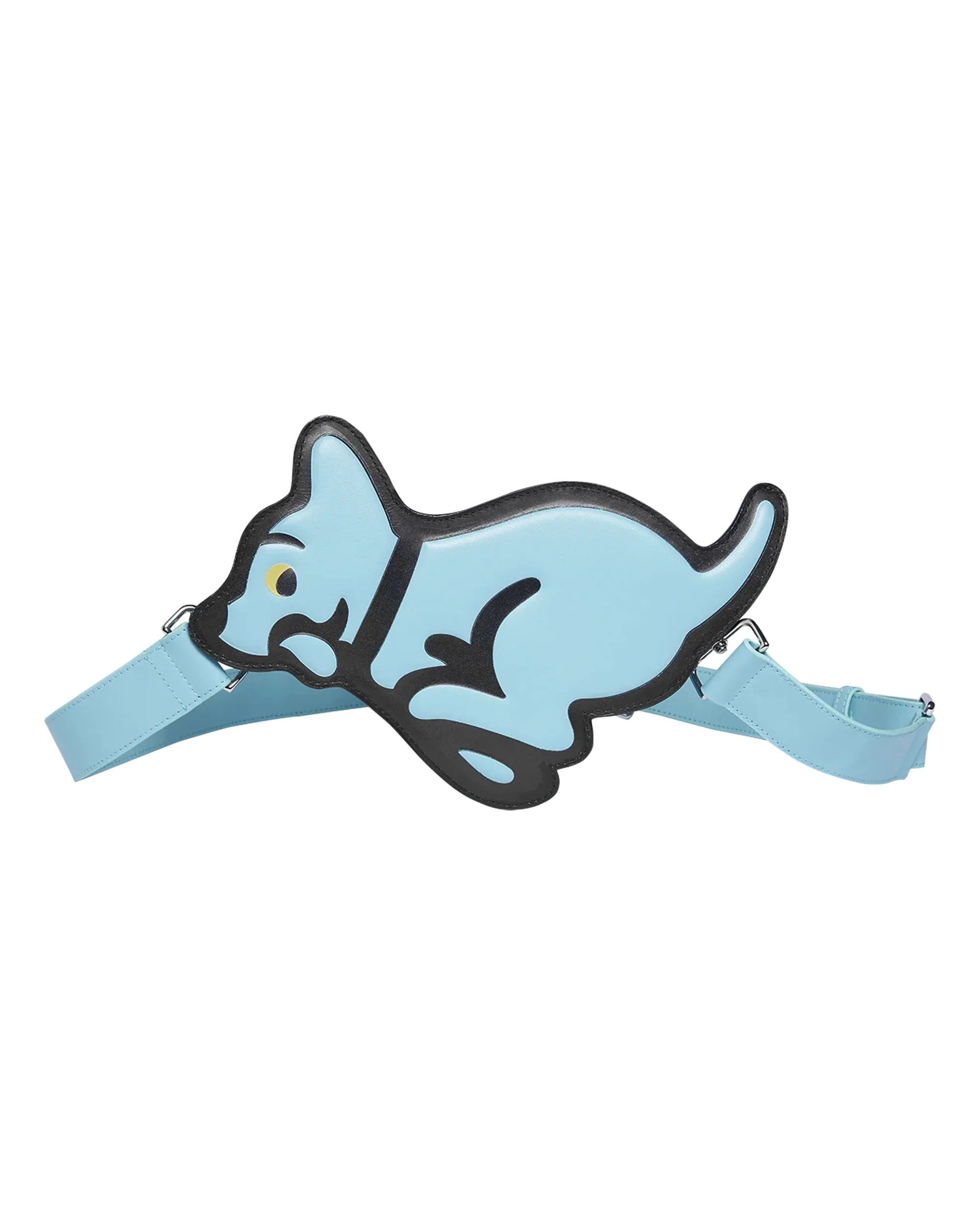 RUNNING PUPPY LEATHER SHOULDER BAG - 1