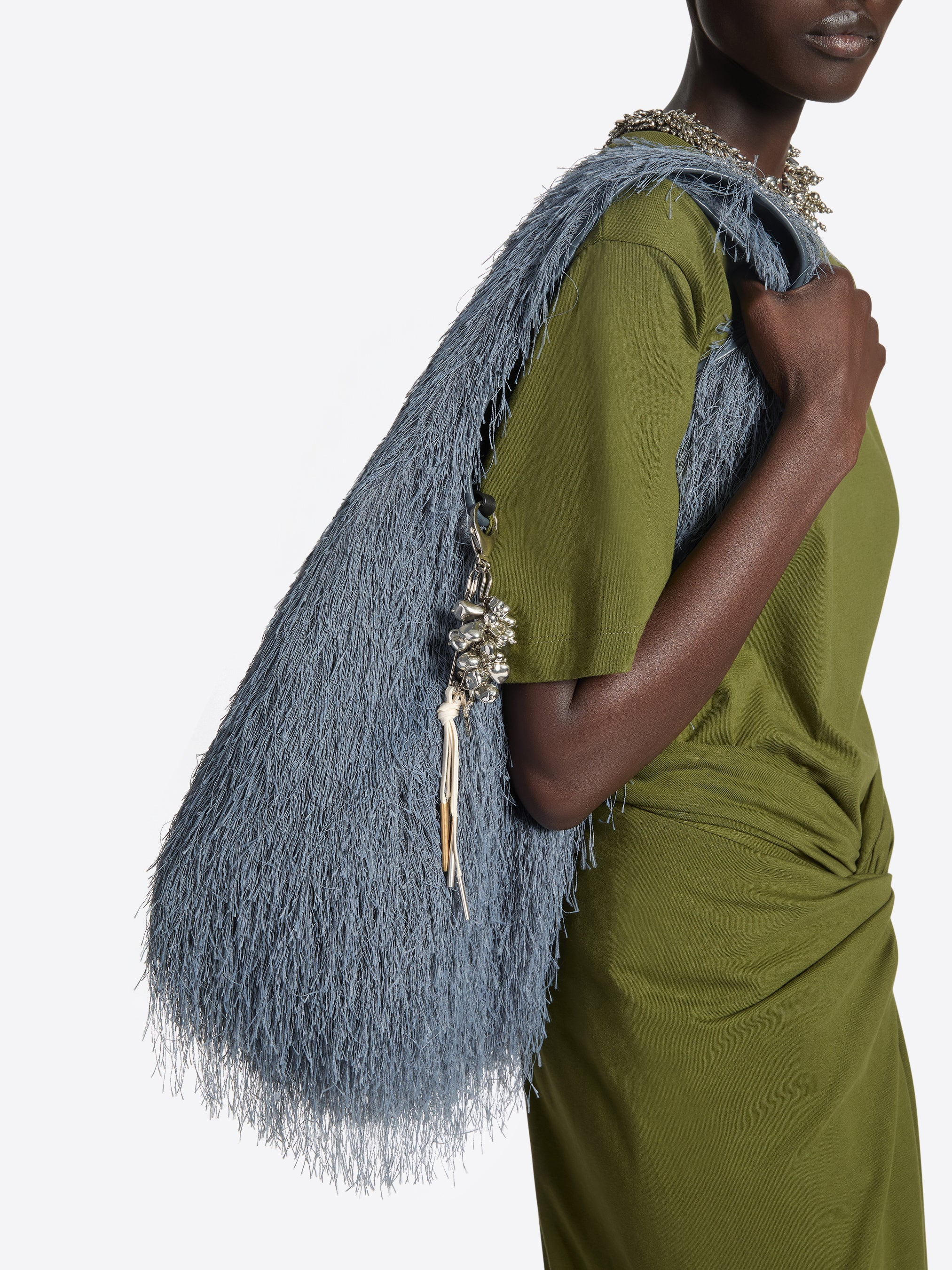 LARGE EMBELLISHED PIN BROOCH - 4